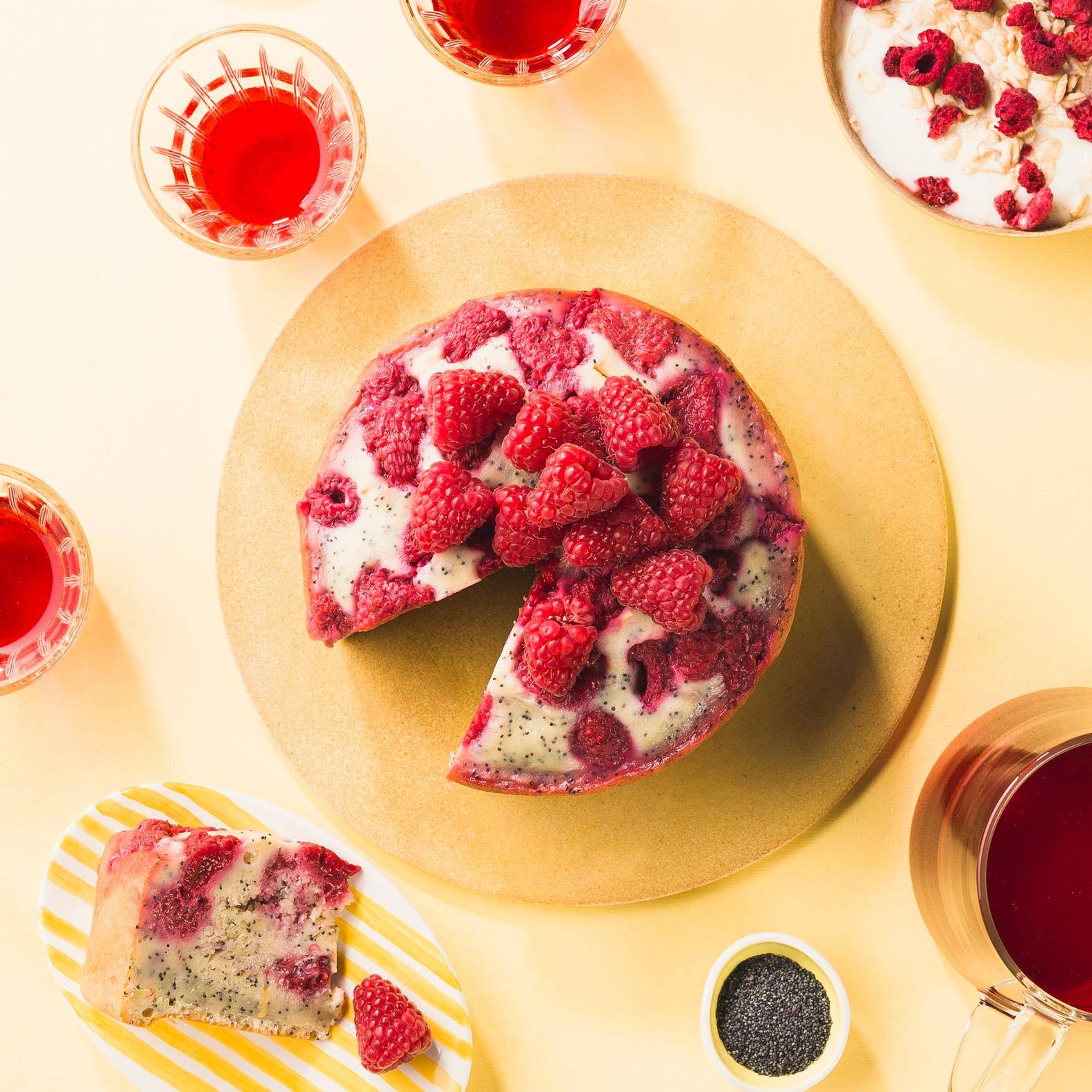 Gâteau citron framboise - Recepten Cookeo Mini | Moulinex