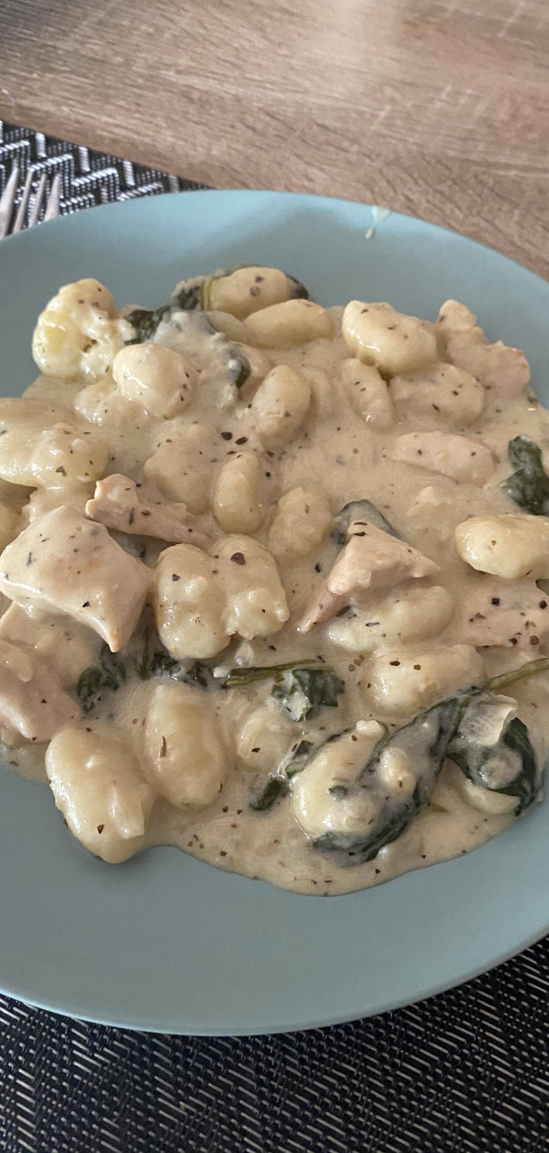 Gnocchis poulet épinards de Kitty - Recette Cookeo V3 | Moulinex