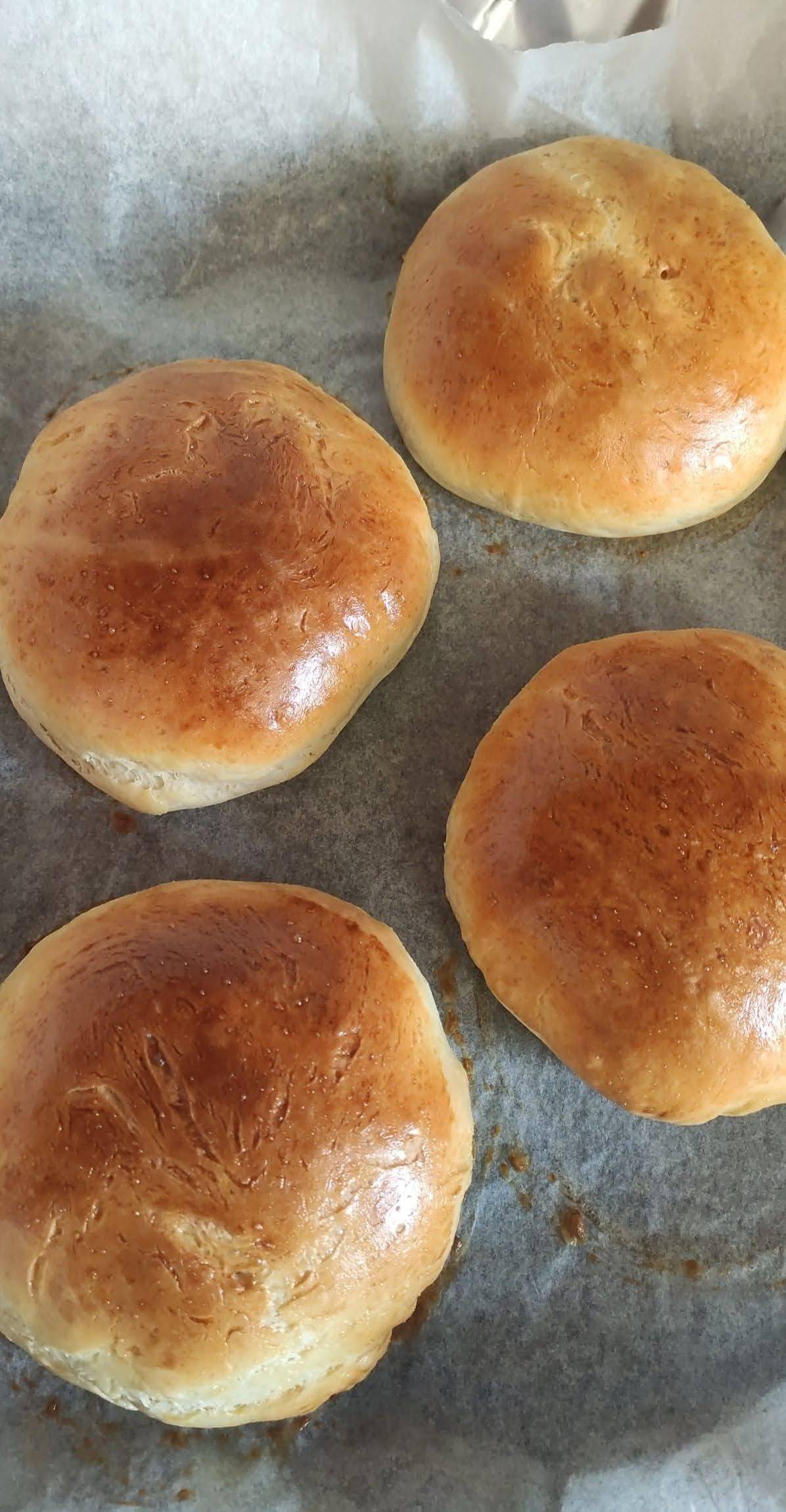 Pain burger fait maison - Recette Companion Connect XL | Moulinex