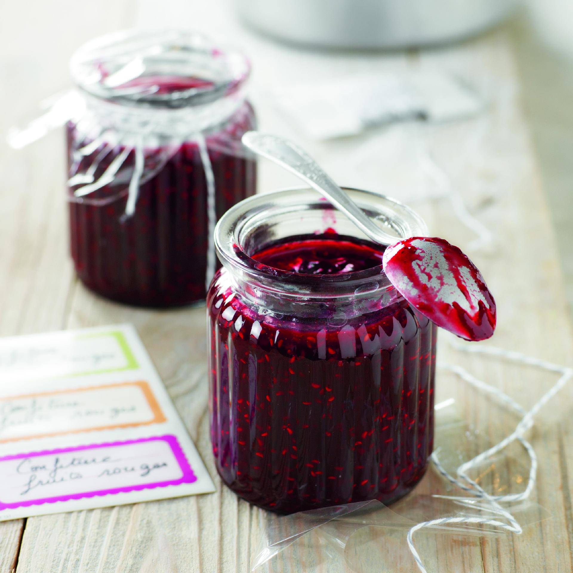 Confiture de fruits rouges - Recette Companion | Moulinex