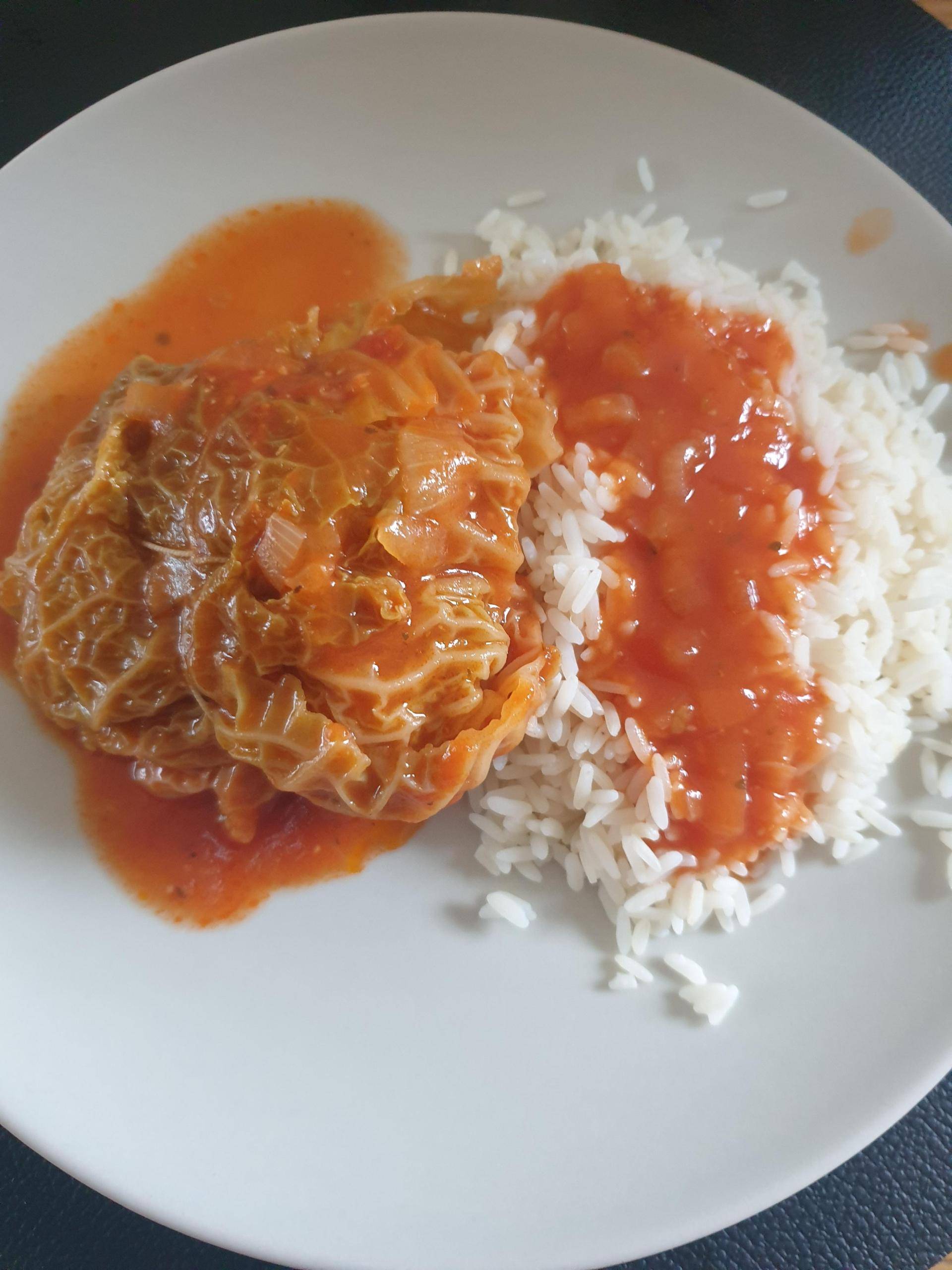 Choux farcis sauce tomate - Recepten Cookeo | Moulinex