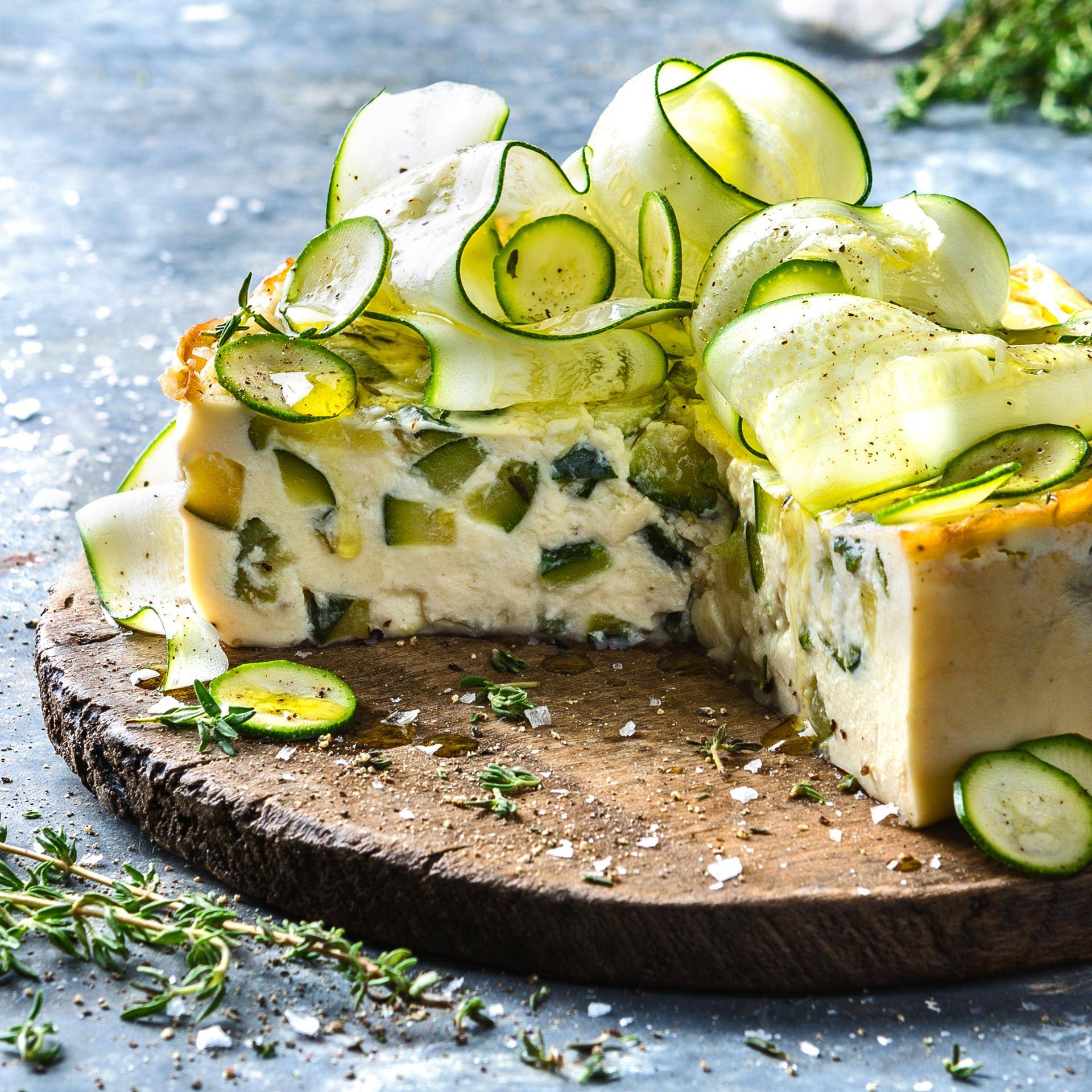 Flan courgette et mascarpone - Recette Cookeo V3 | Moulinex