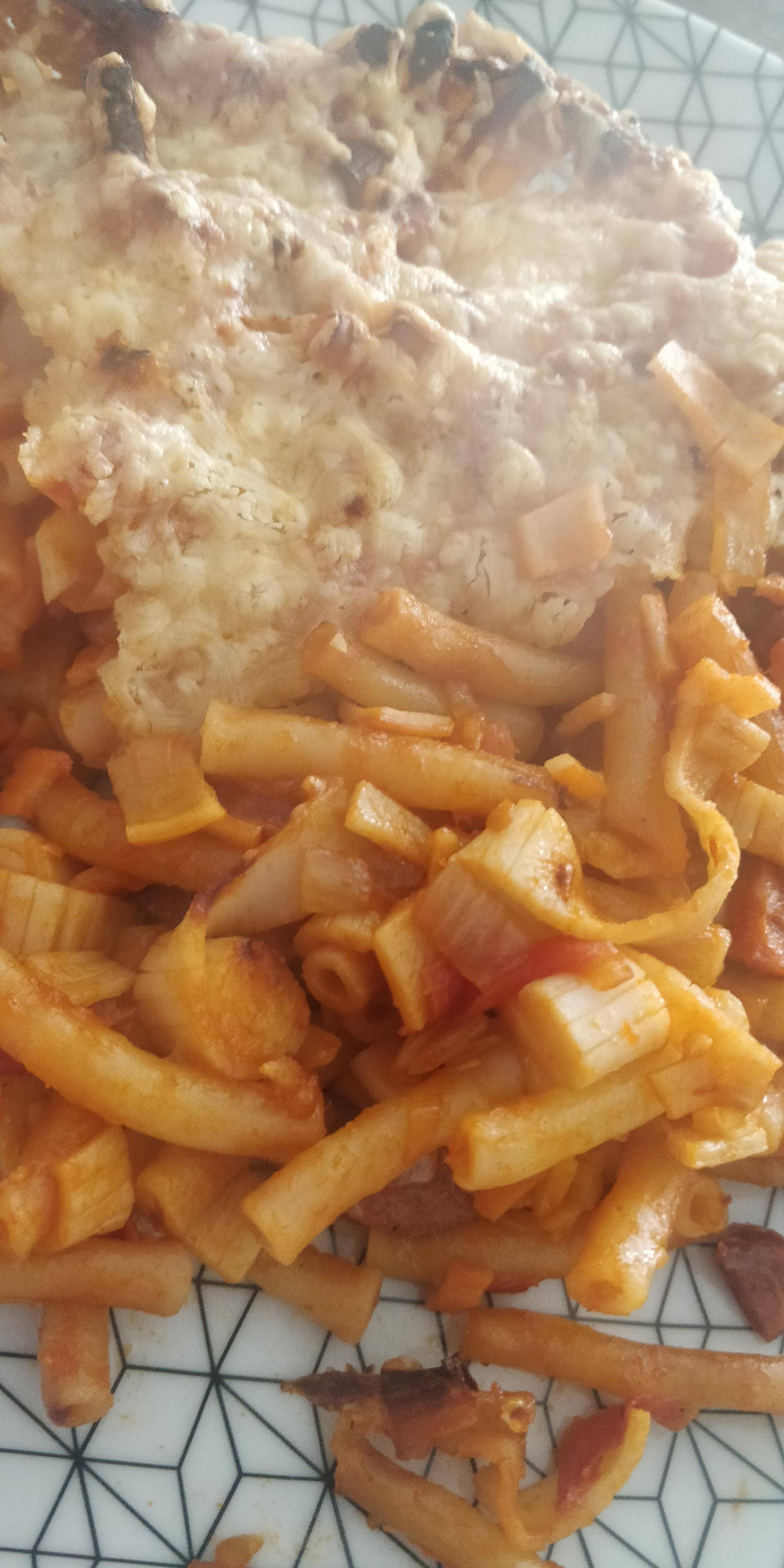 Gratin de pâtes surimi chorizo - Recette Cookeo | Moulinex