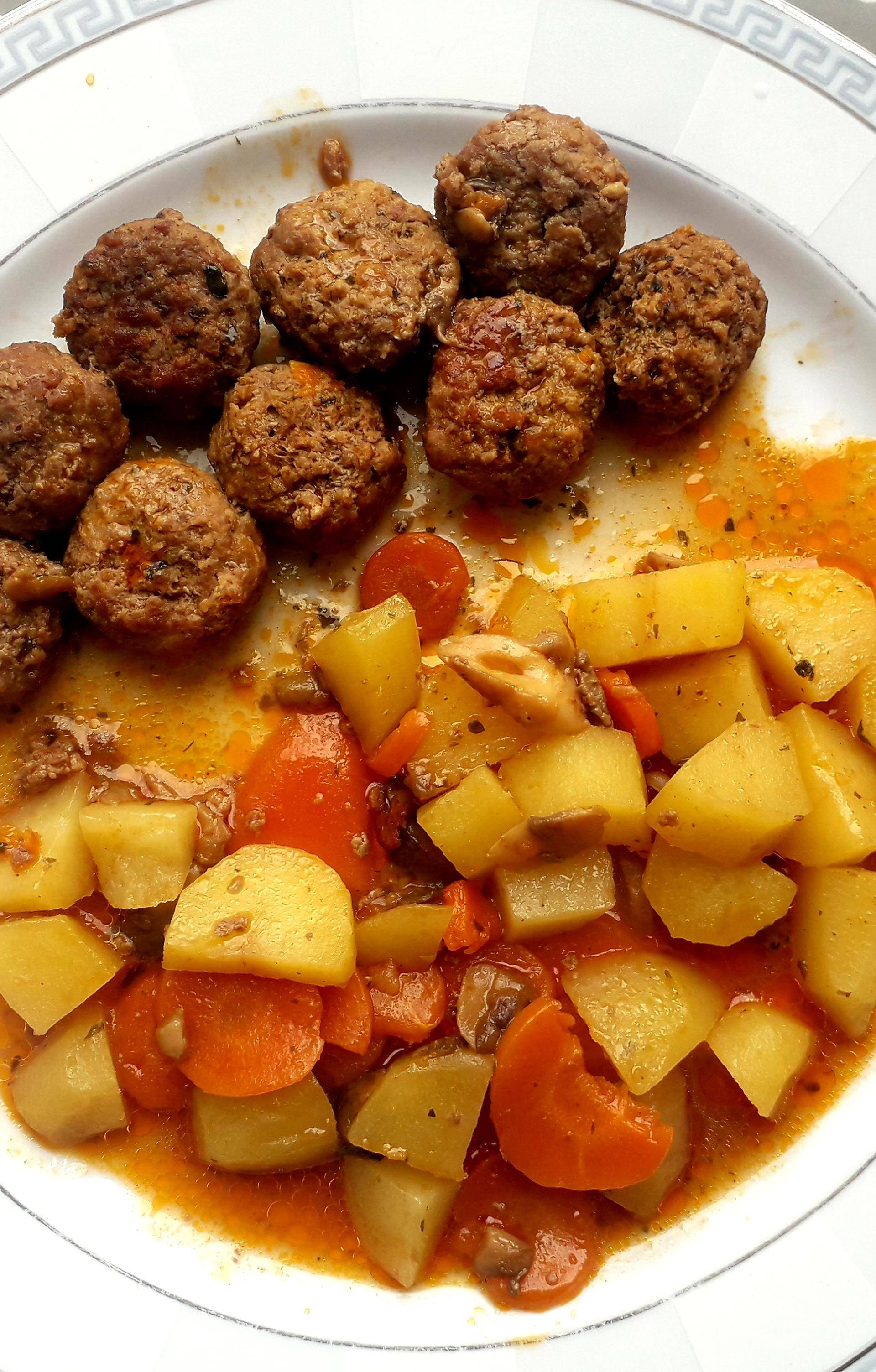 Boulettes de boeuf aux légumes - Recette Cookeo | Moulinex