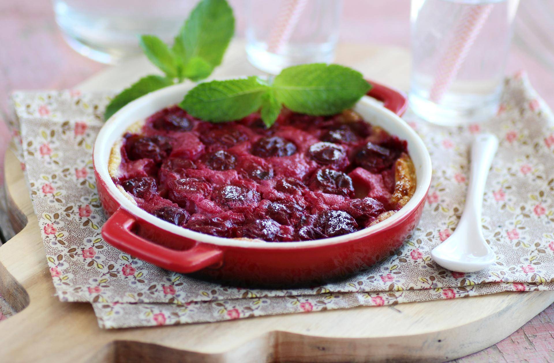 Mini clafoutis aux cerises - Recepten Companion Connect | Moulinex