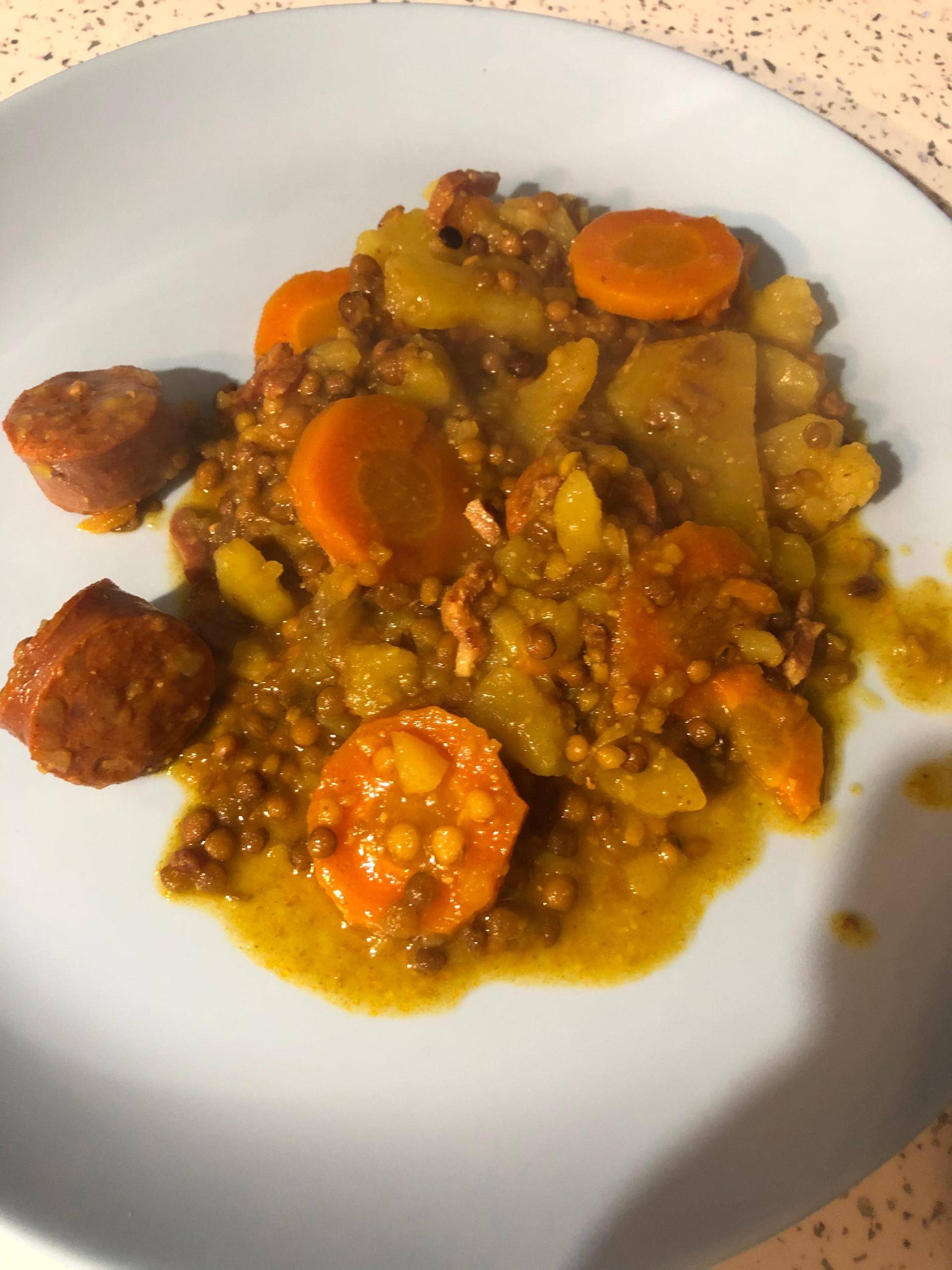 Lentilles au chorizo - Recepten Cookeo | Moulinex