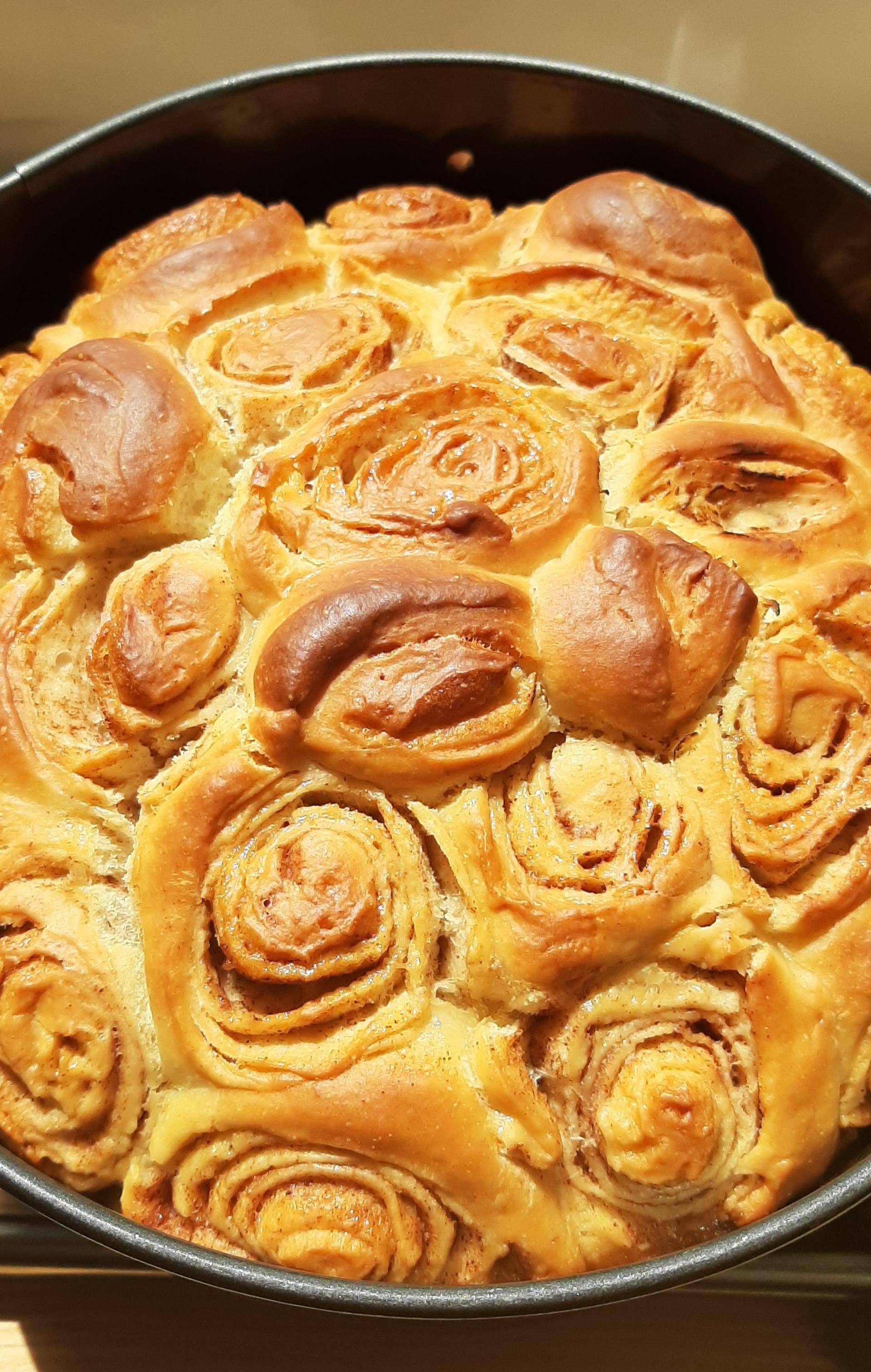 Brioche roulée à la cannelle et levain - Recette Companion Connect XL | Moulinex