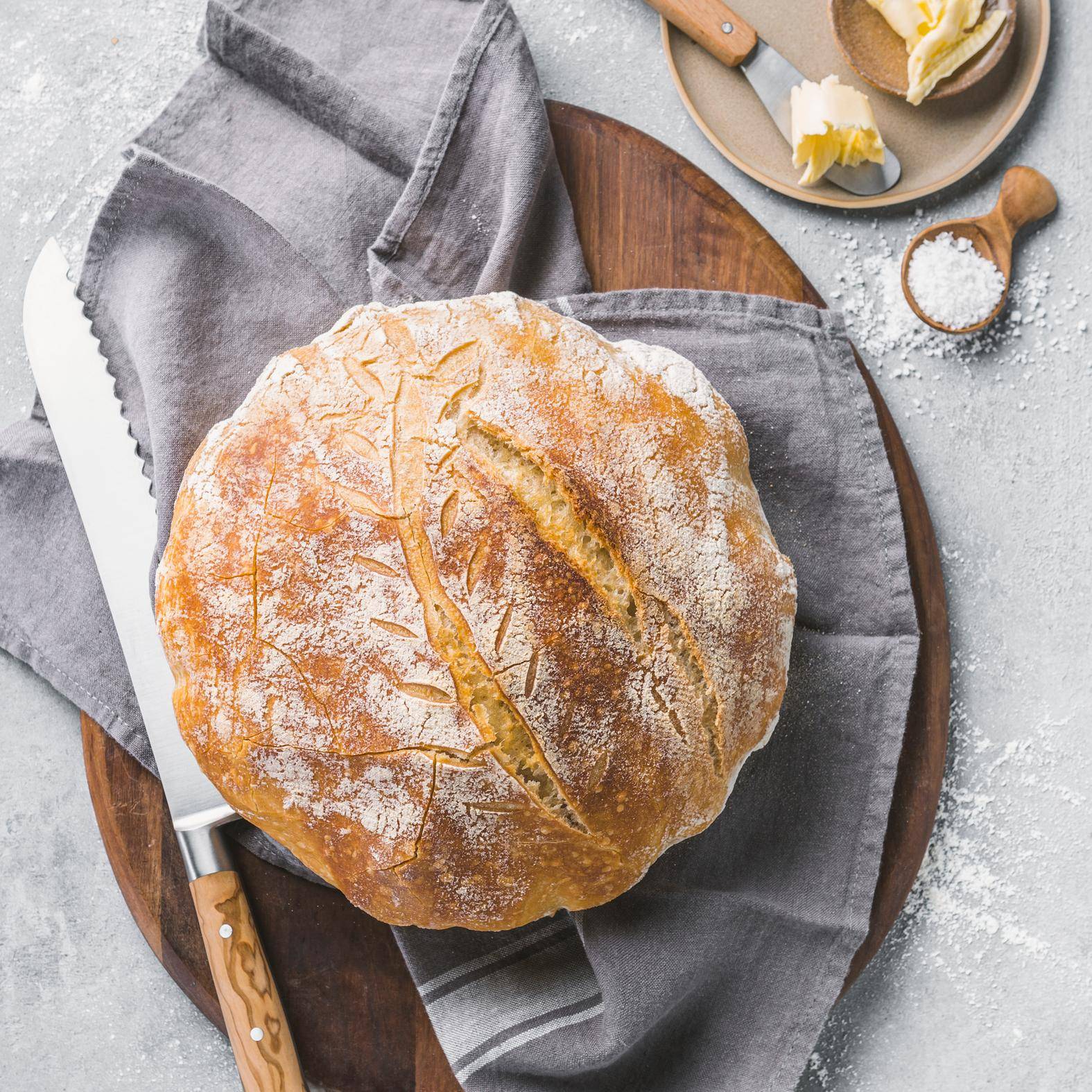 Pain au levain - Recette Kitchen Machines Touch/Touch + | Moulinex