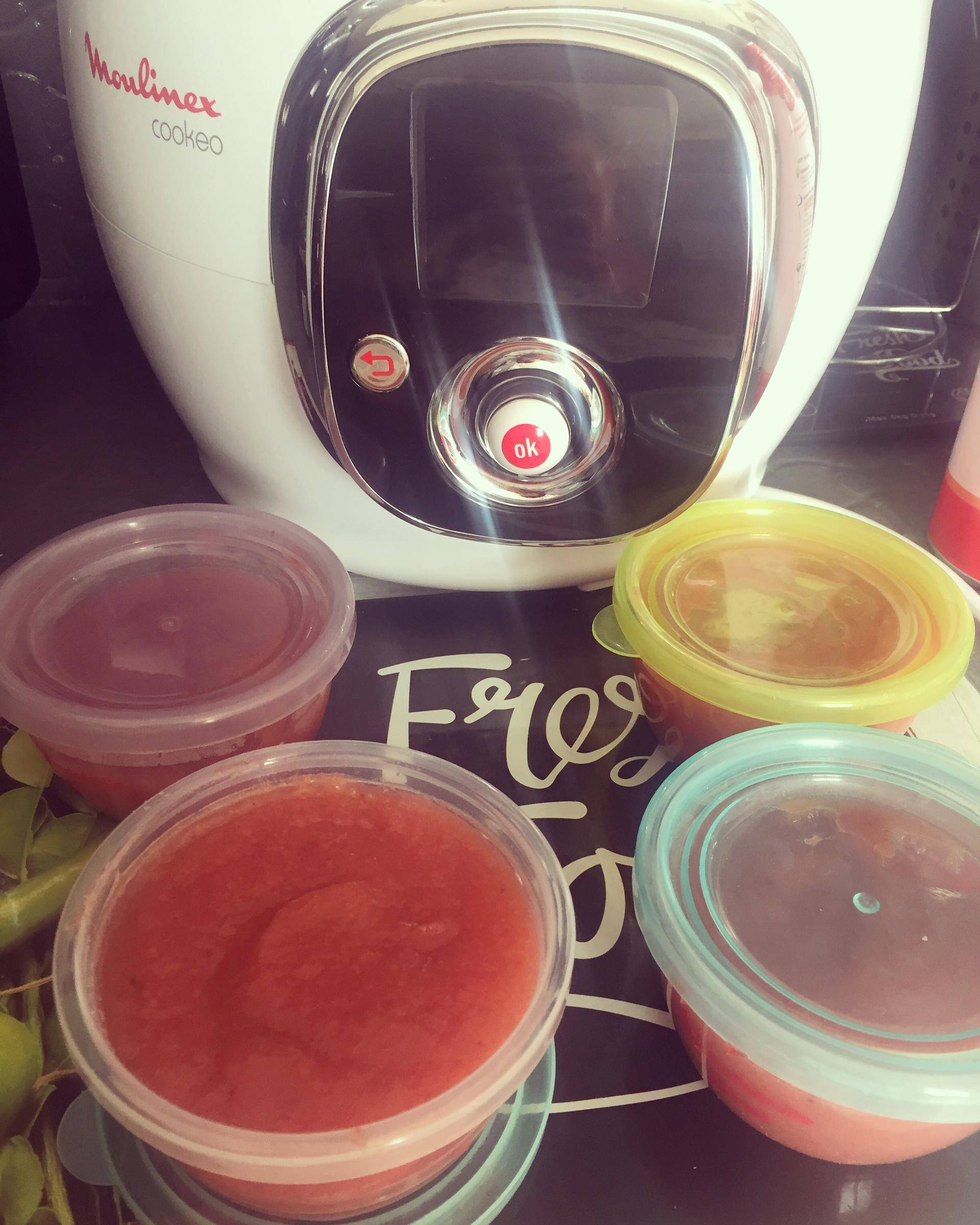 đđ Compote pomme fraise banane đđ - Recette Cookeo | Moulinex