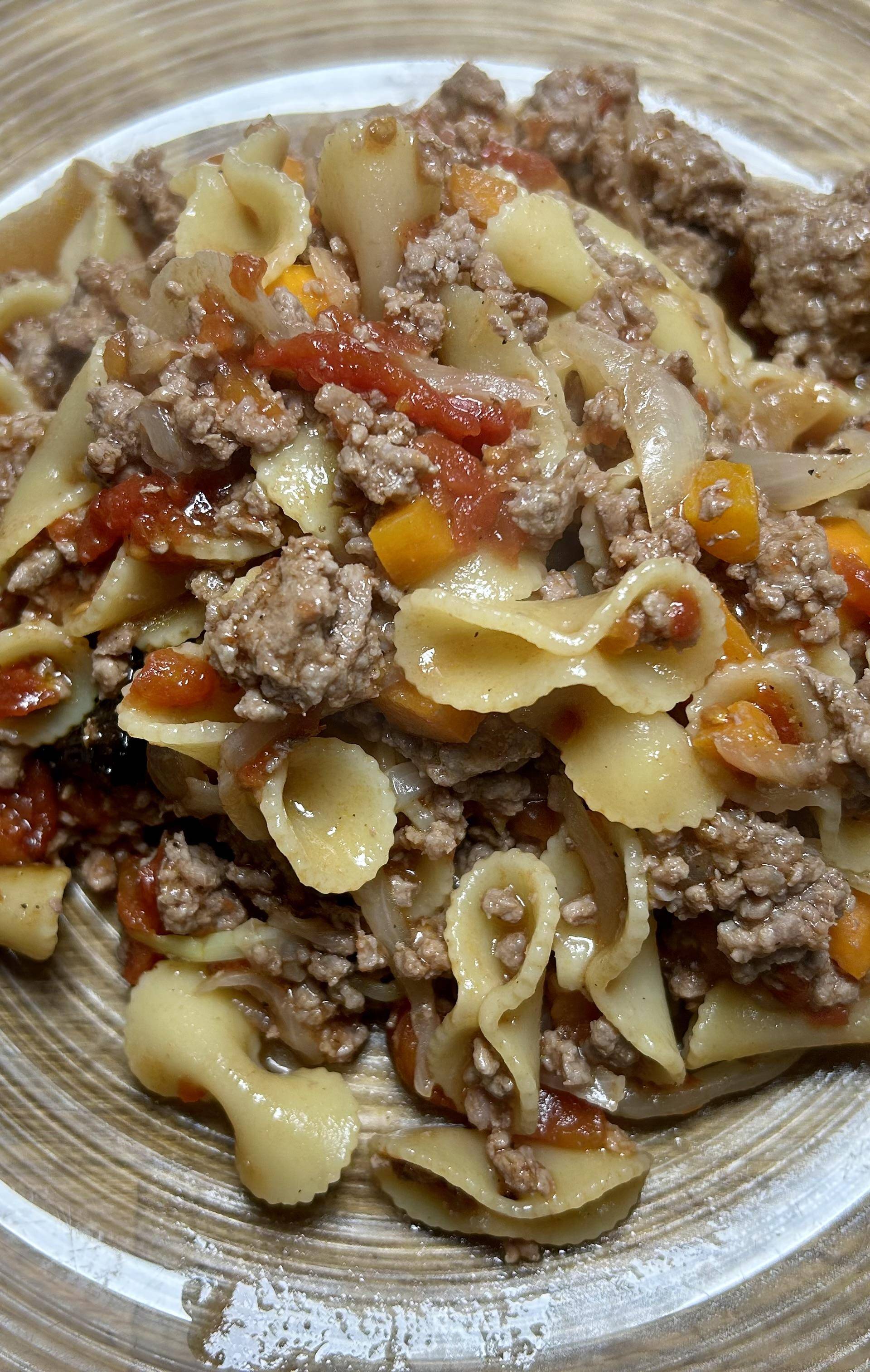 One pot pasta bolognaise express - Recette Cookeo | Moulinex