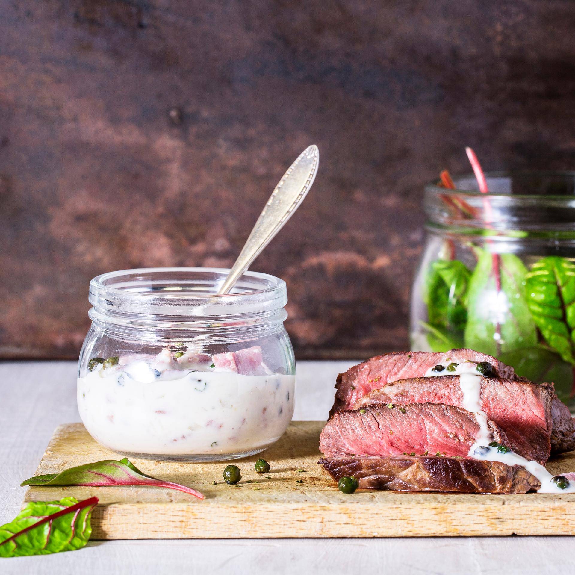 Sauce au poivre vert et bacon - Recepten Companion | Moulinex