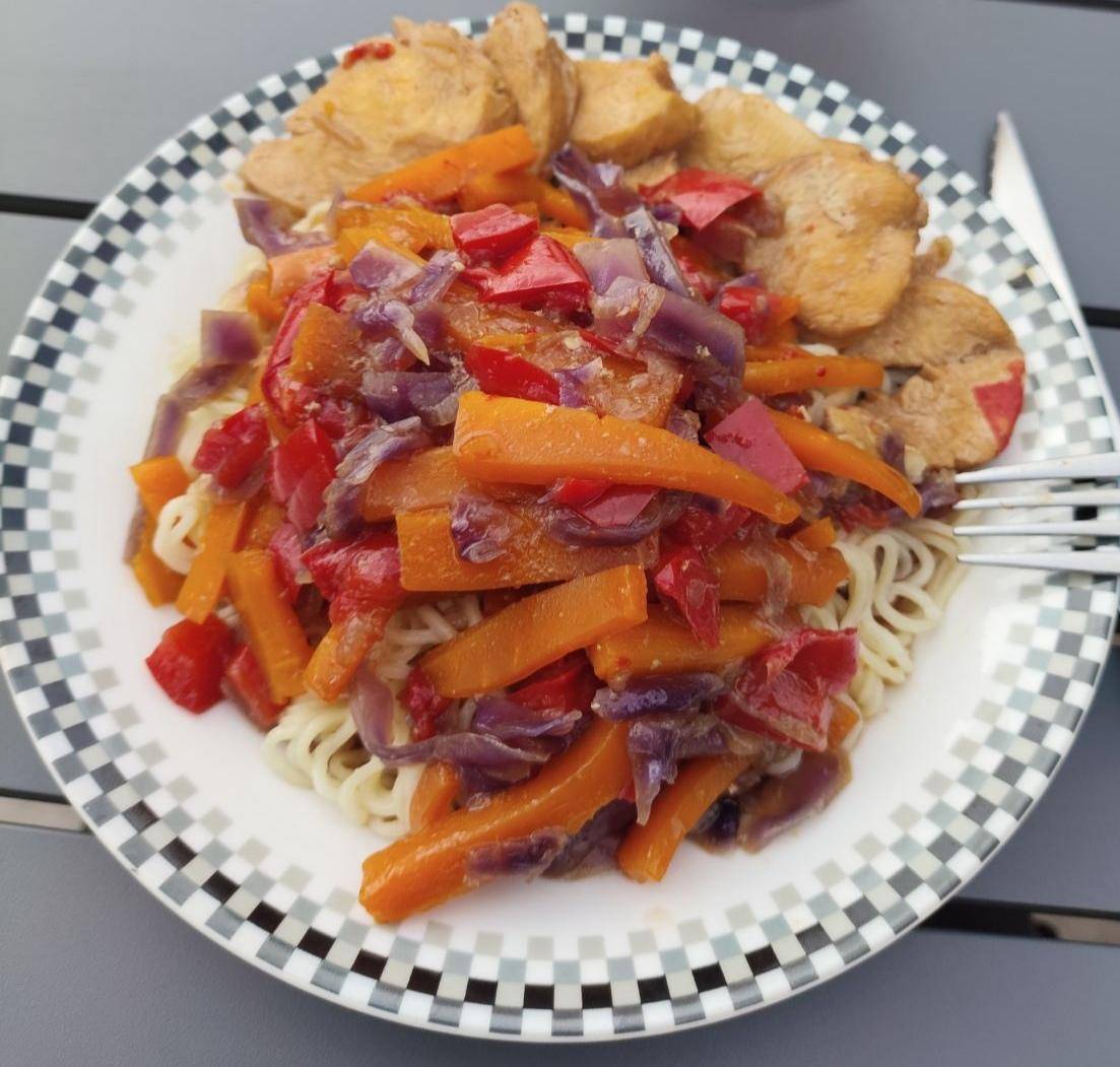 Nouilles au poulet - Recepten Cookeo | Moulinex