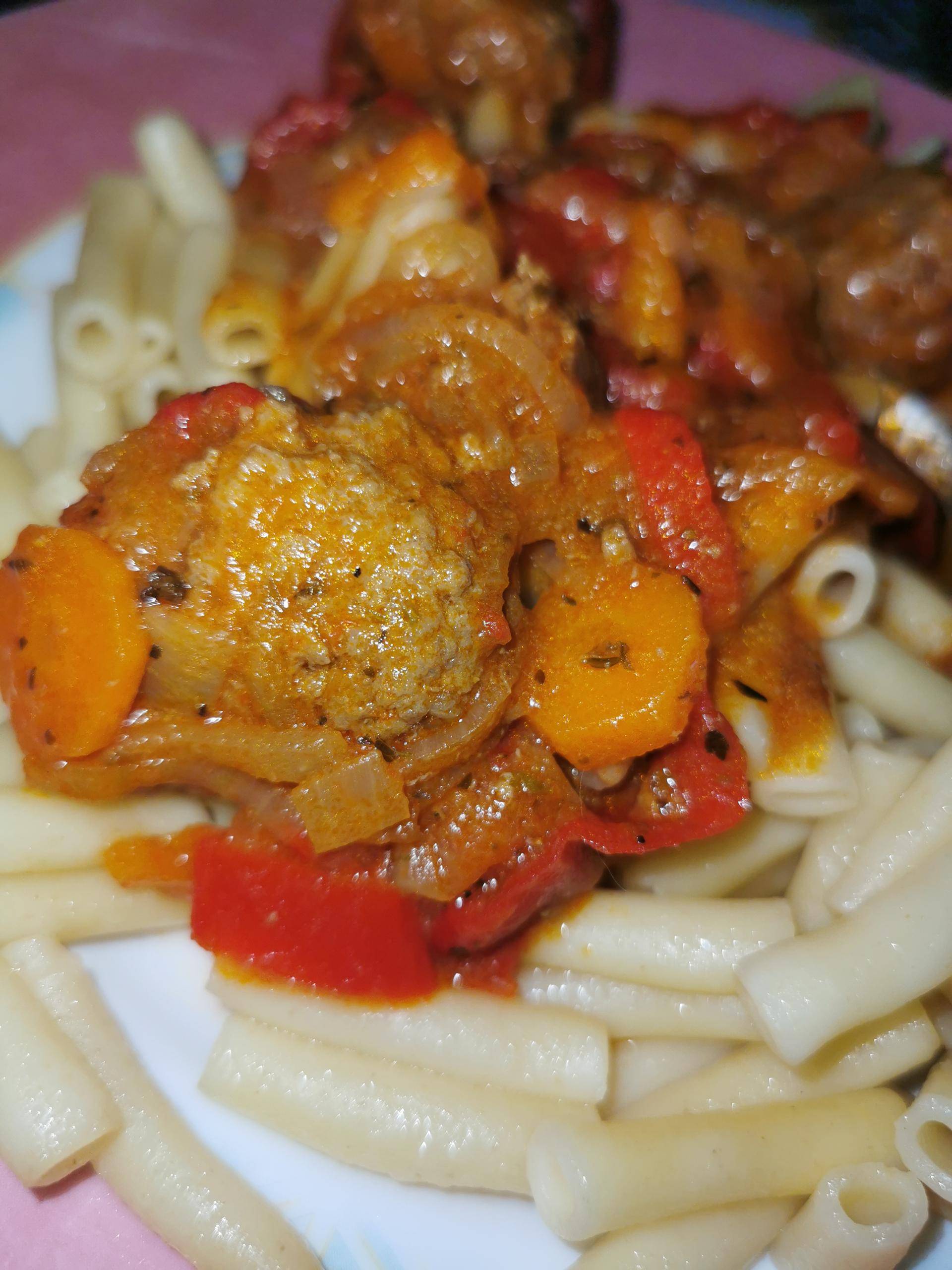 Boulettes de Boeuf Basquaise - Recepten Cookeo | Moulinex