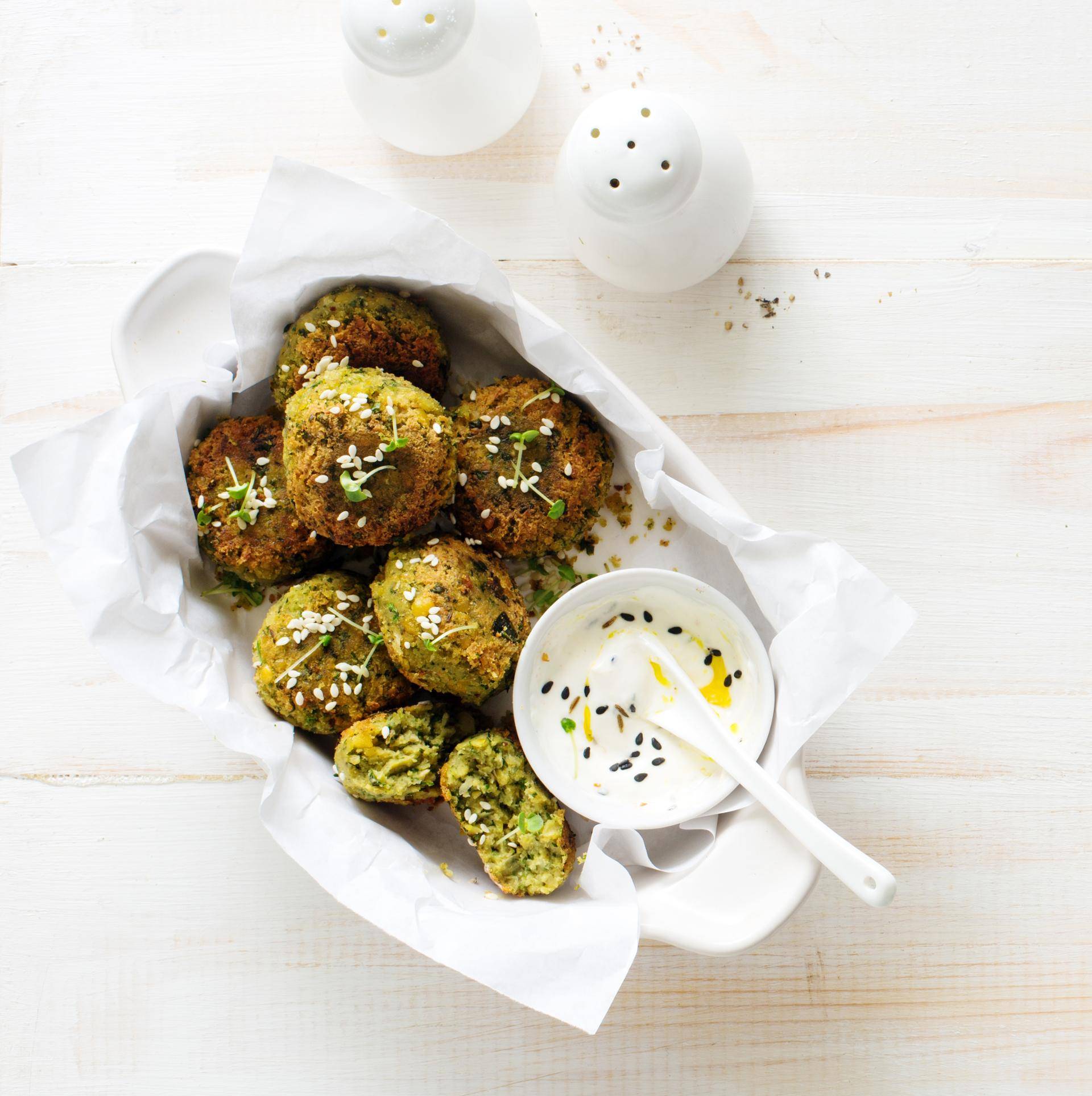 Boulettes de brocolis au fromage - Recette Dual EasyFry&Grill | Moulinex