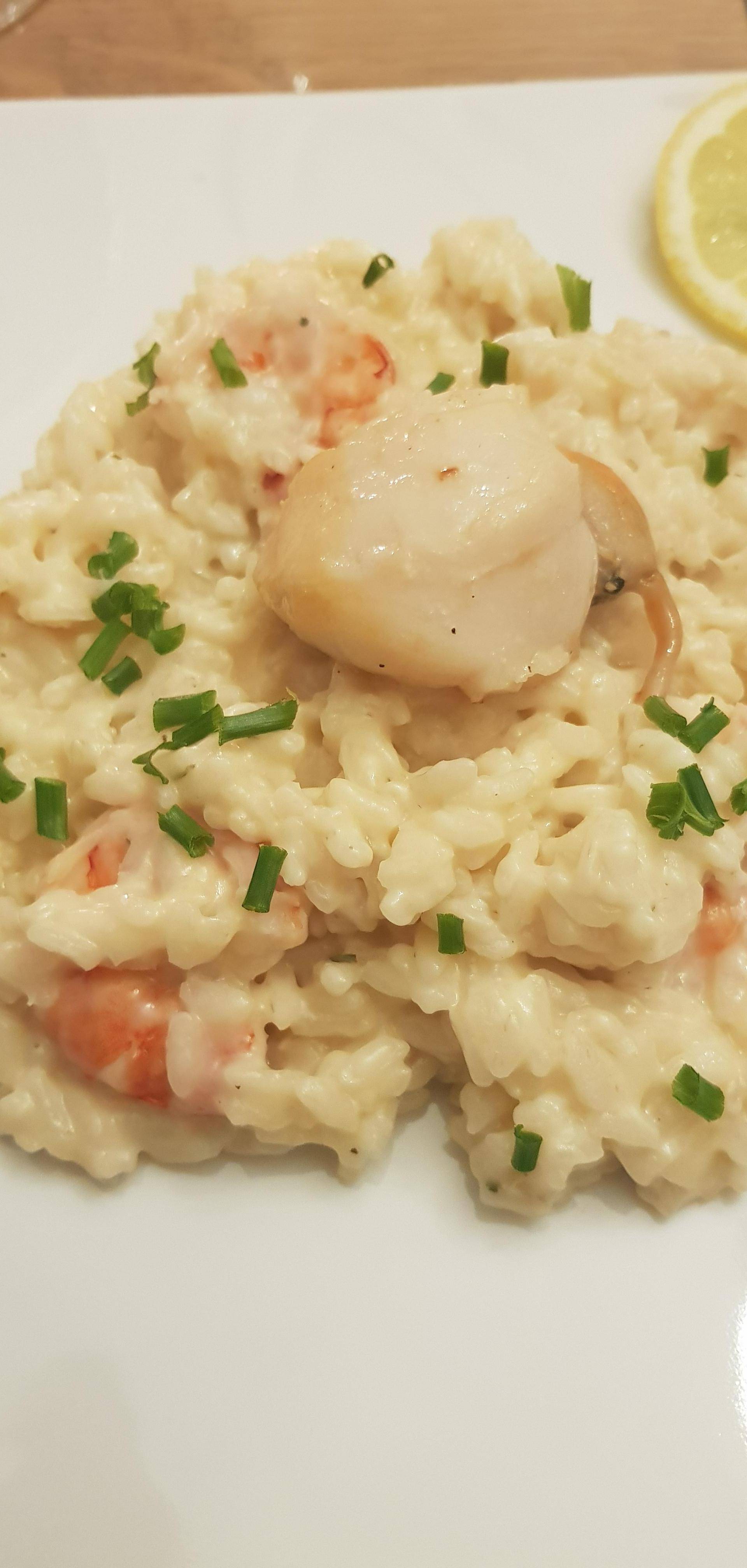 Risotto aux crevettes et noix de St-Jacques - Recette Companion XL | Moulinex