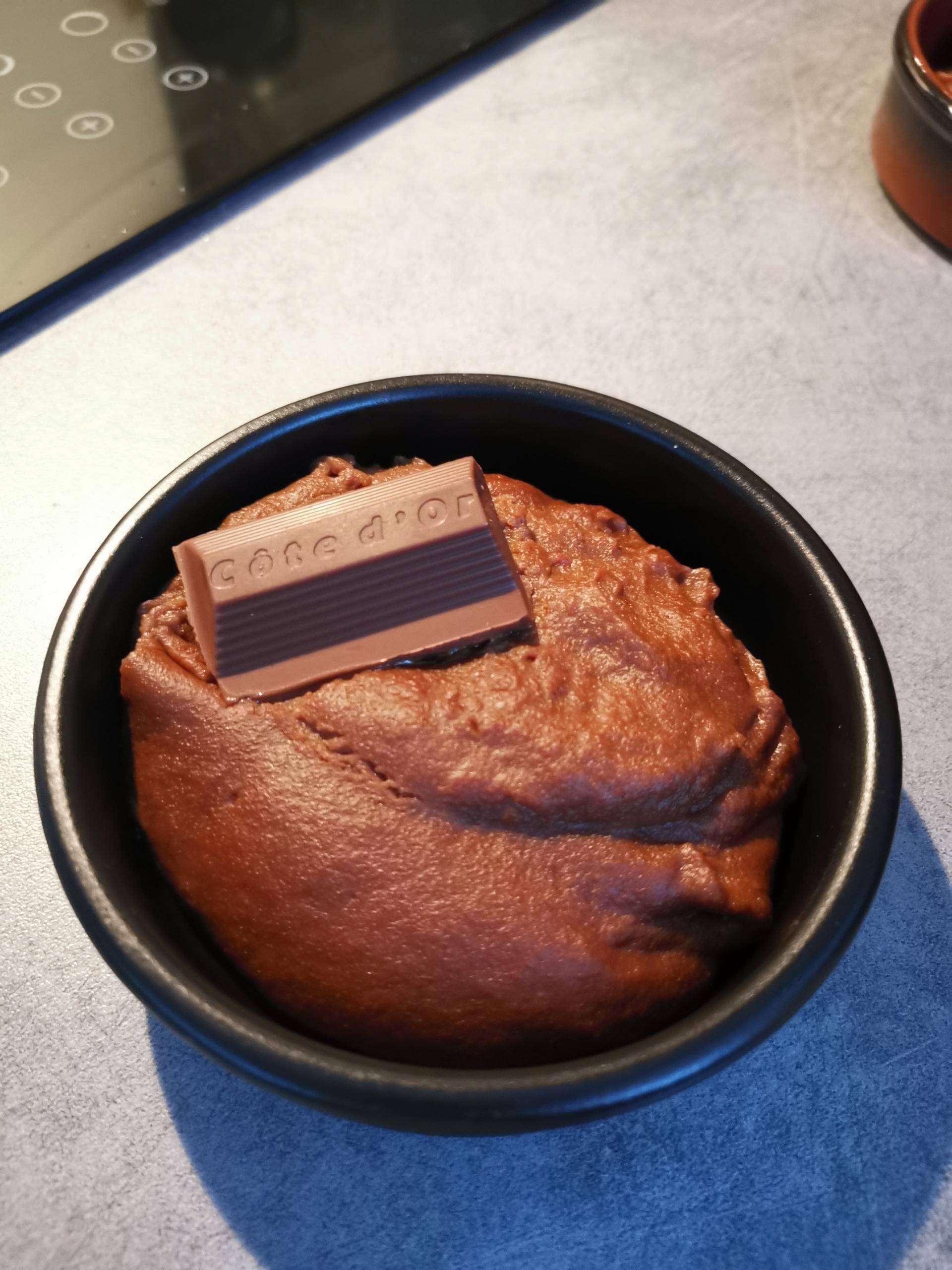 Flan mousseux chocolat - Recette Companion XL | Moulinex