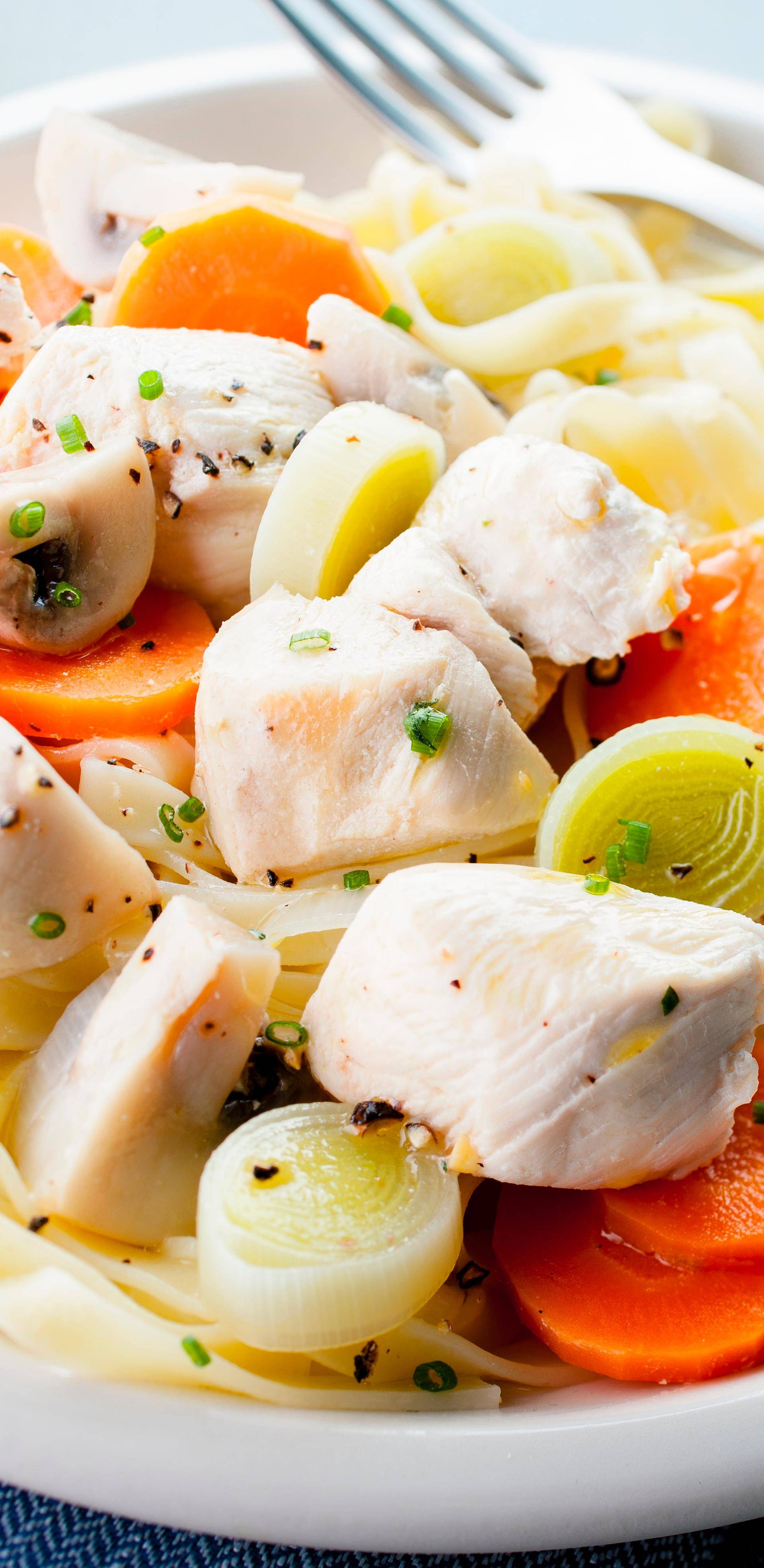 Express blanquette gevogelte - Recette Cookeo | Moulinex