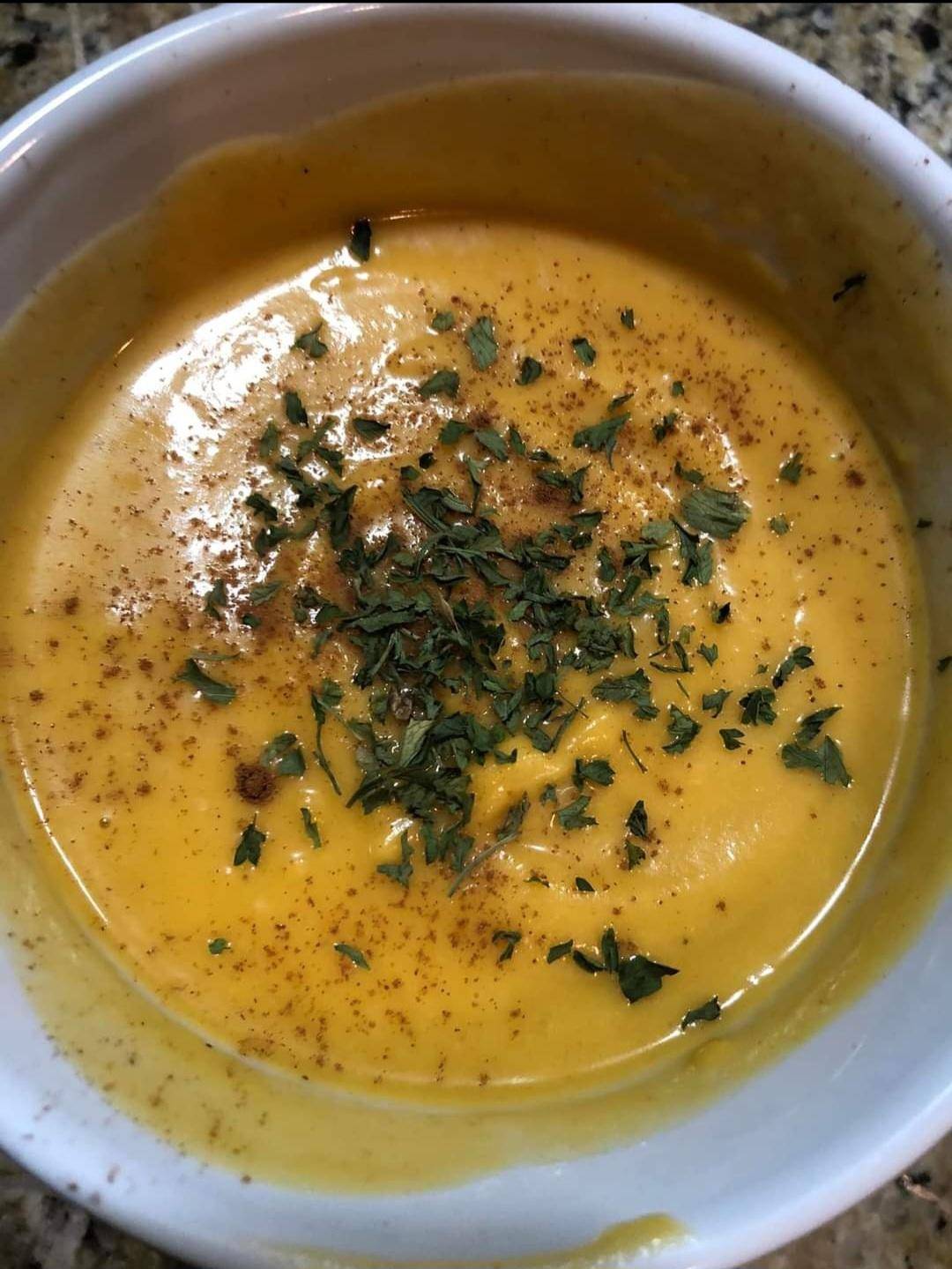 Velouté de butternut ou potiron - Recette Companion | Moulinex