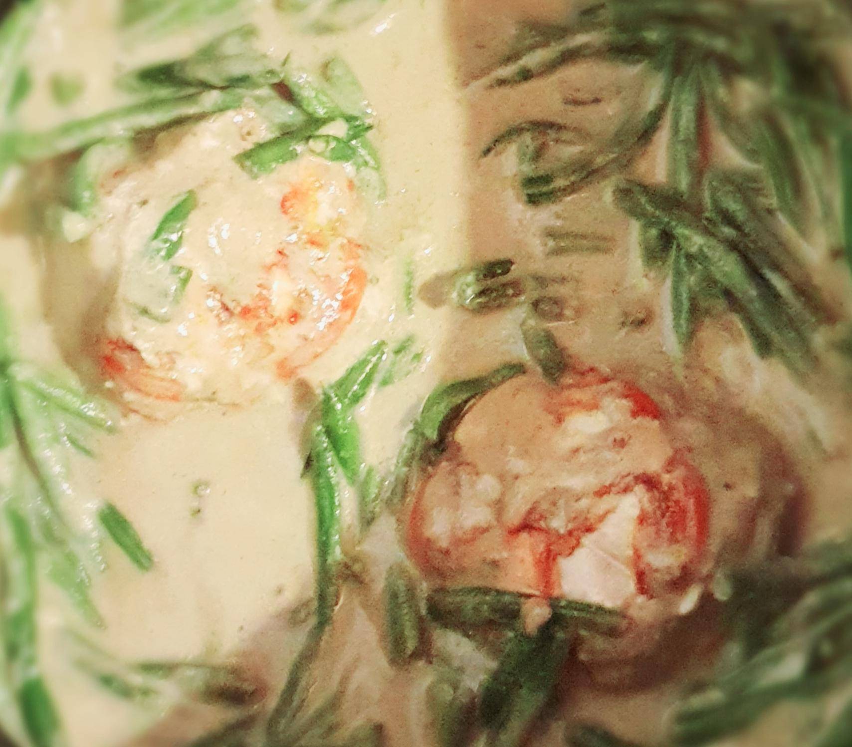 Paupiette de porc à la crème de champignons et haricots verts - Recepten Cookeo | Moulinex