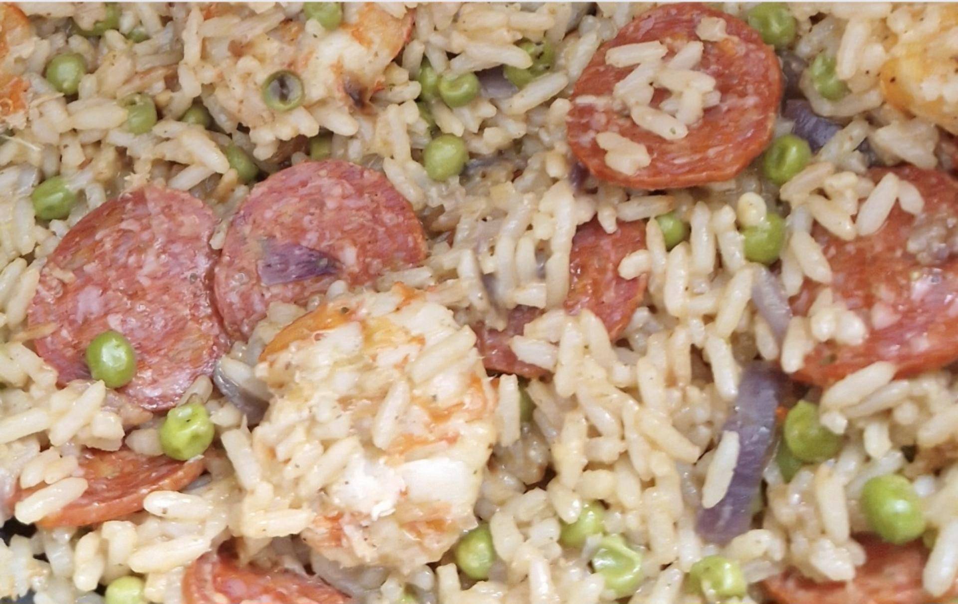 Risotto aux crevettes et chorizo - Recette Cookeo Infinity Autostir | Moulinex