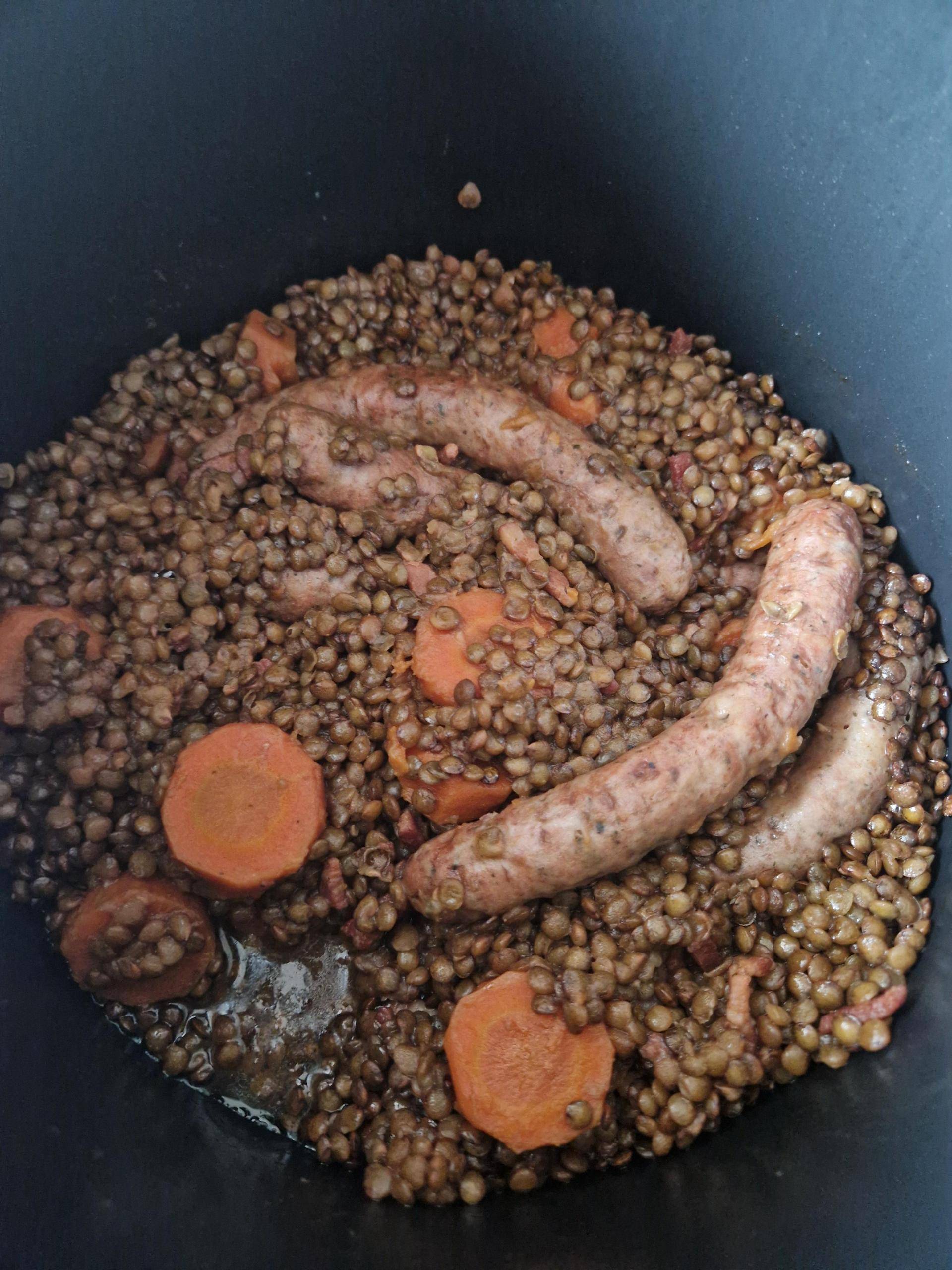 Saucisse lentille - Recepten Cookeo | Moulinex