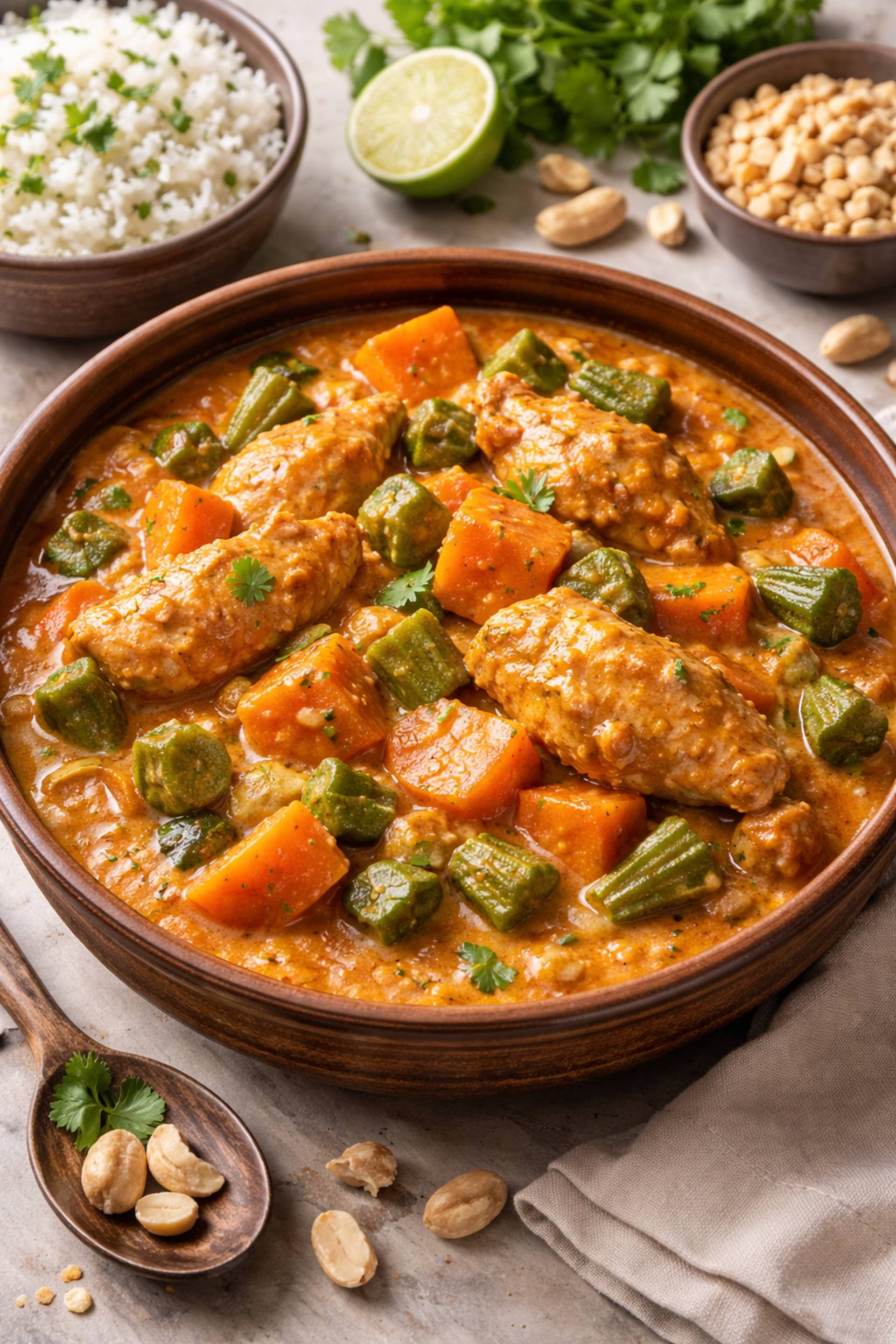 Mafé Poulet - Recette Cookeo Infinity Autostir | Moulinex