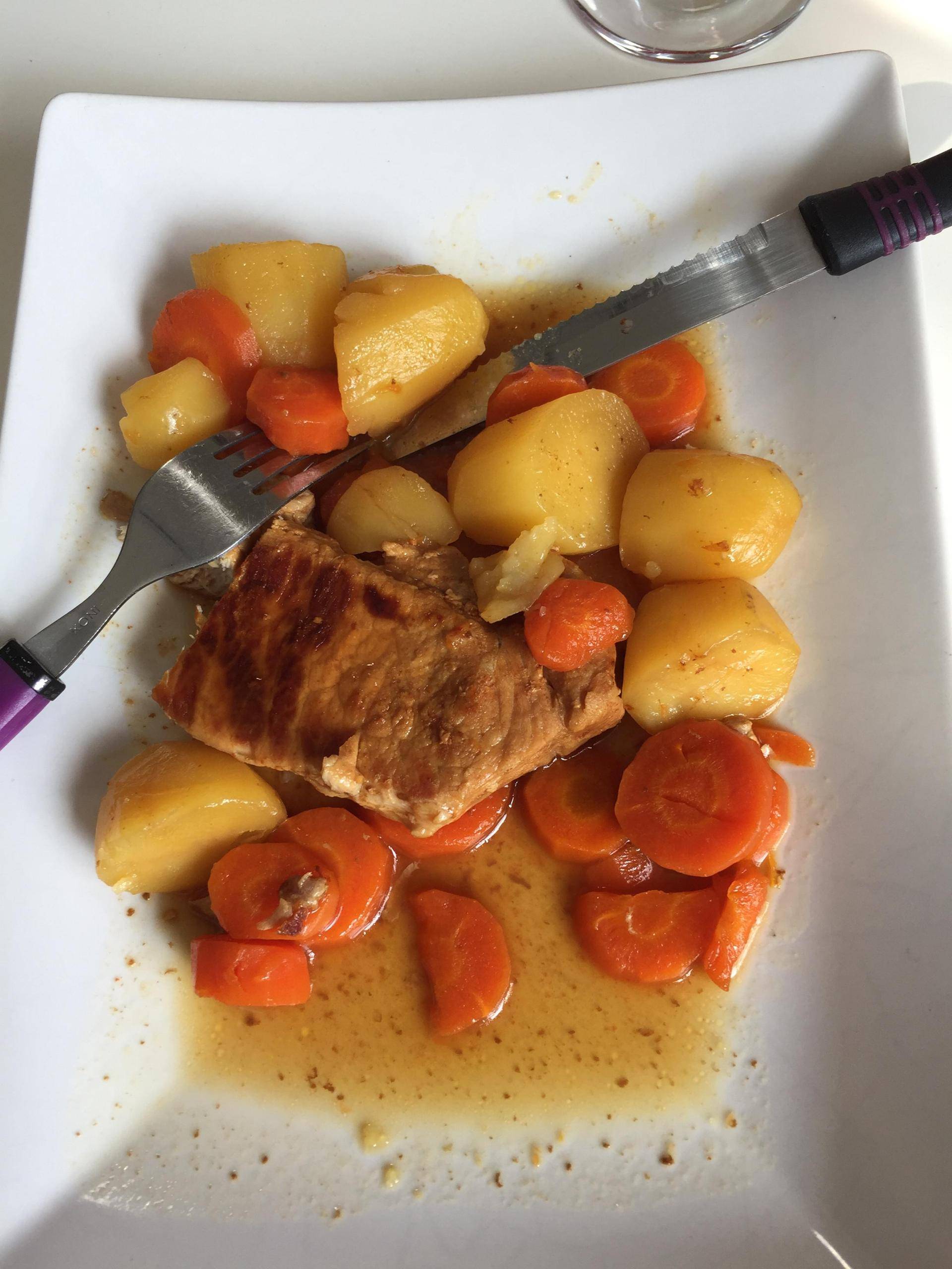 Porc carotte pomme de terre - Recepten Cookeo | Moulinex