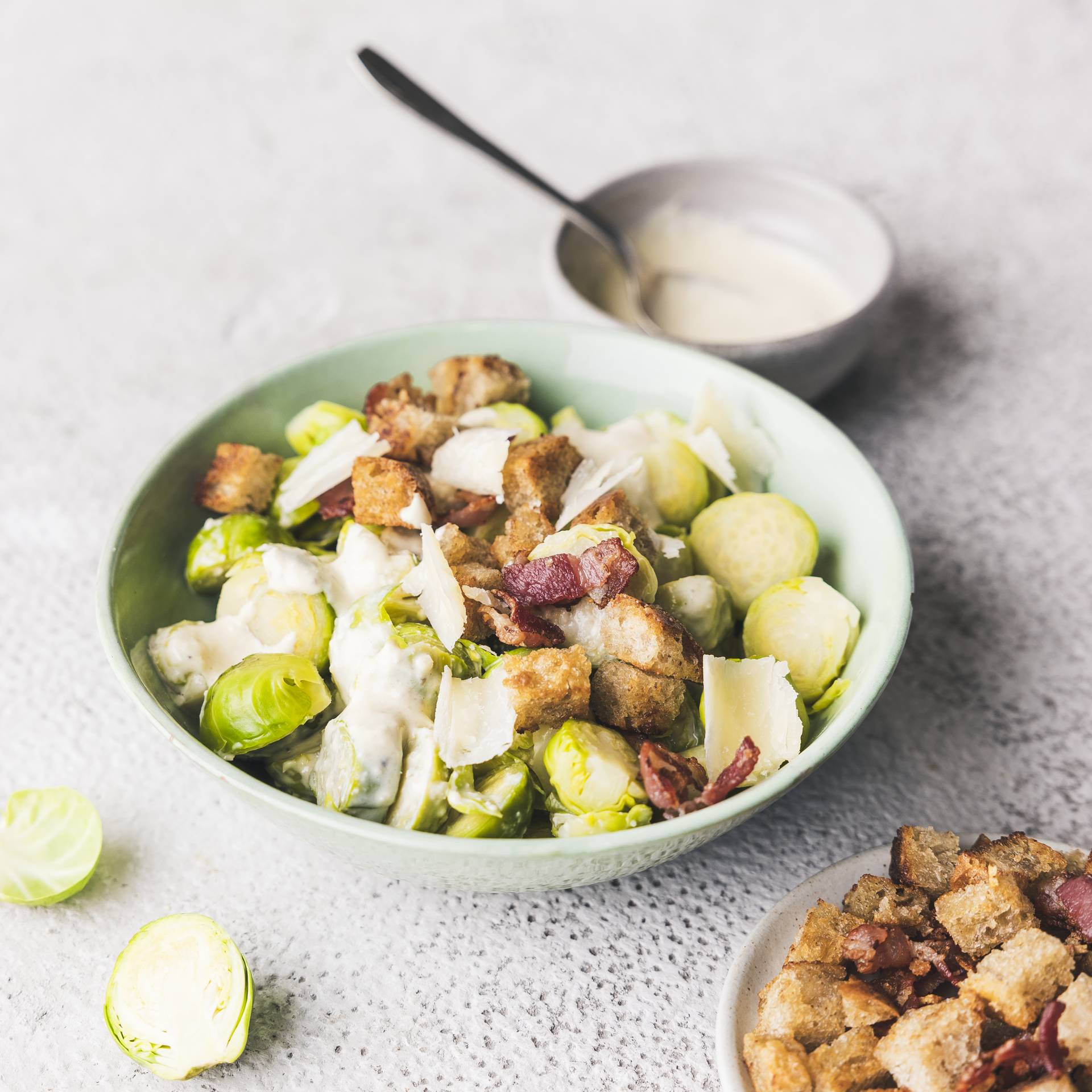 Spruitjes ‘Caesar Salad’ - Recepten Cookeo 9in1 | Moulinex