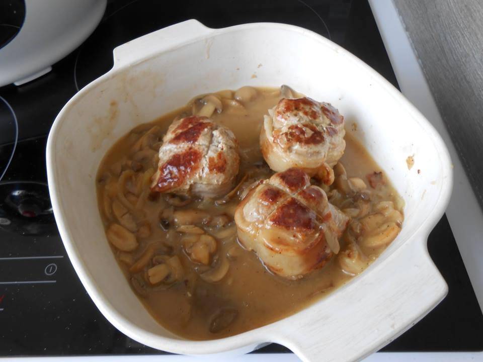 Paupiette sauce champignons - Recepten Cookeo V3 | Moulinex