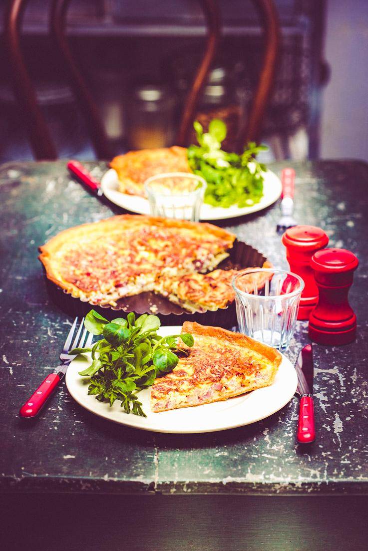 La vraie quiche Lorraine - Recepten Companion | Moulinex