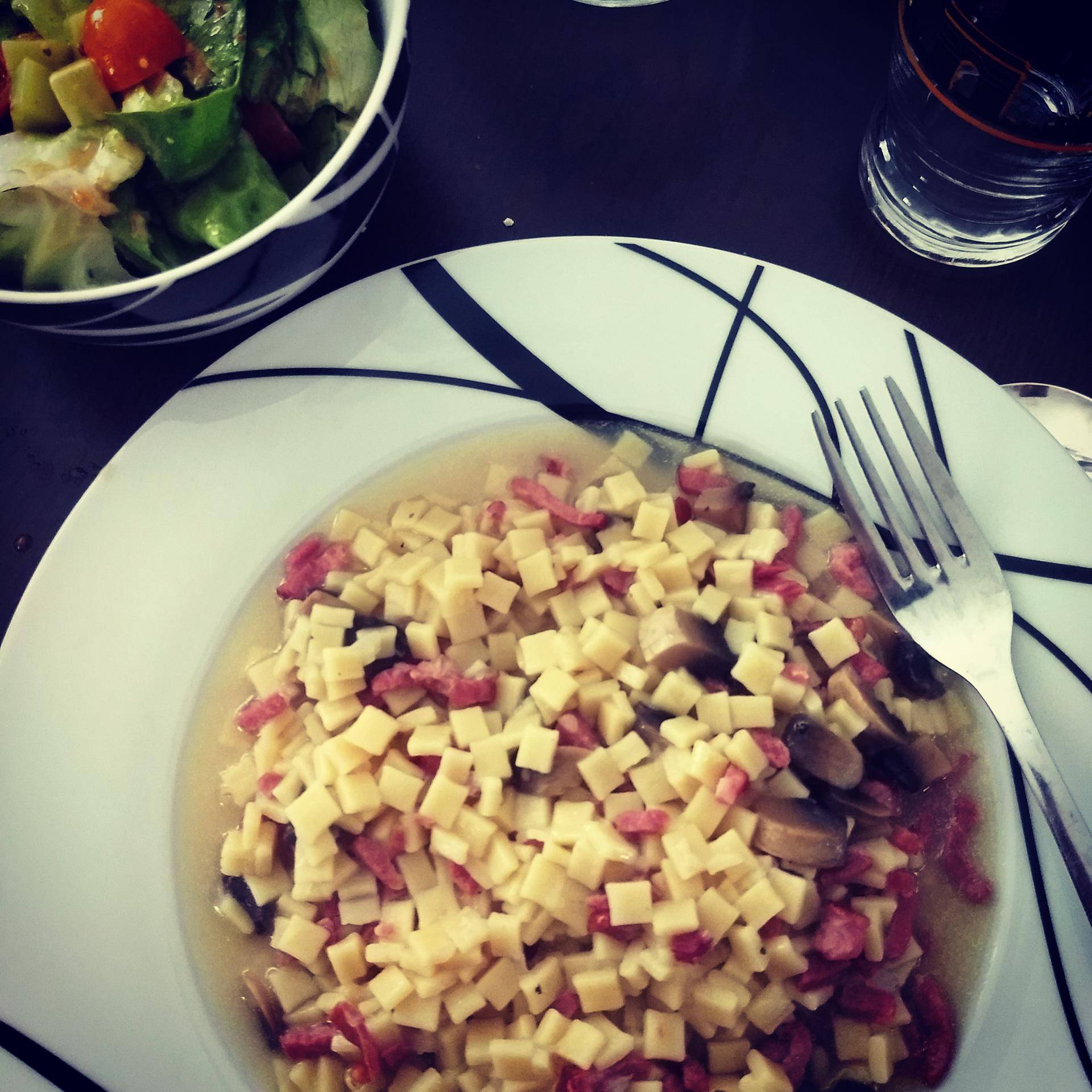 Crositto bacon et champignons - Recepten Cookeo | Moulinex