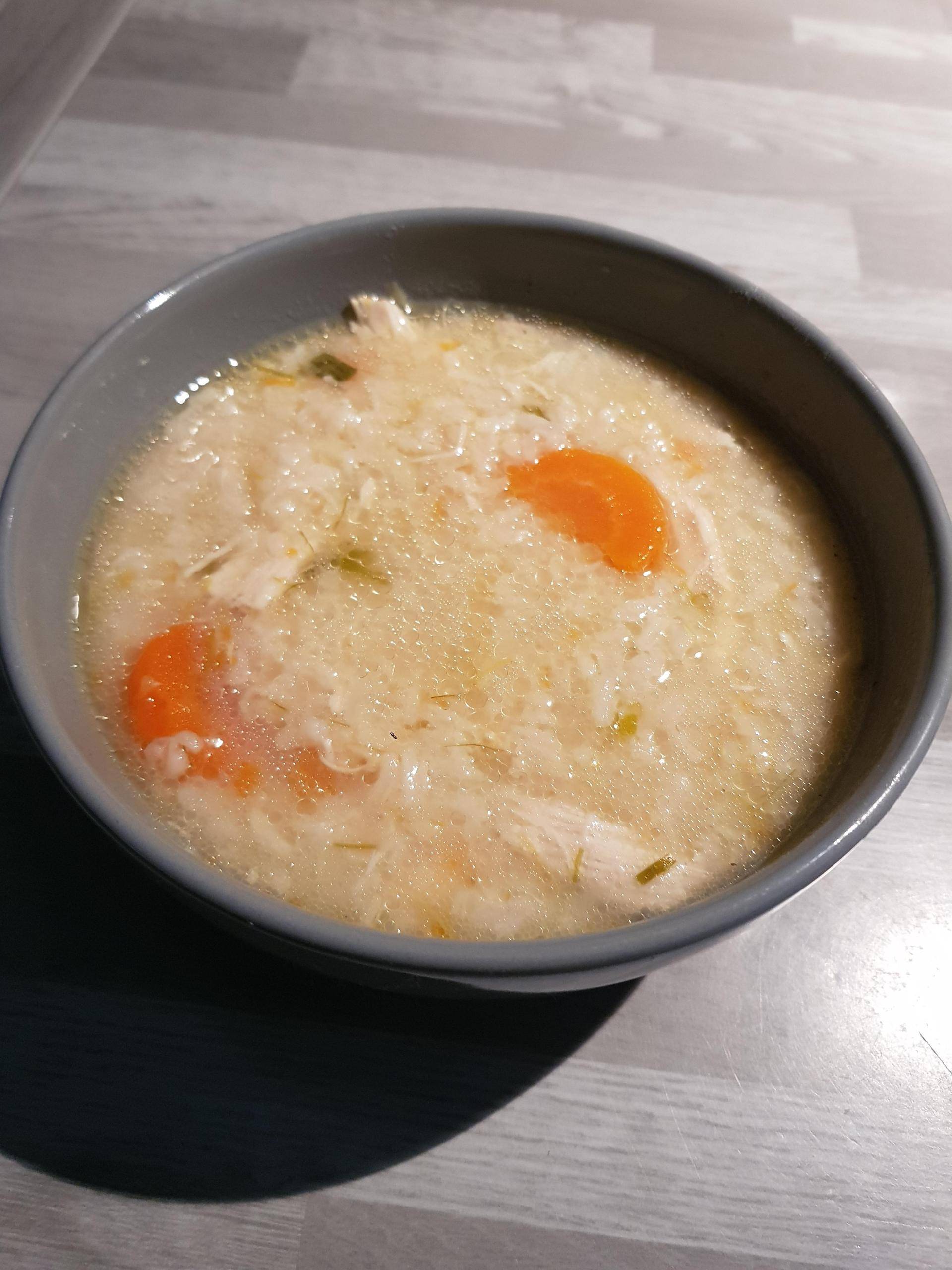 Poulet au riz revisité en bouillon - Recette Cookeo | Moulinex