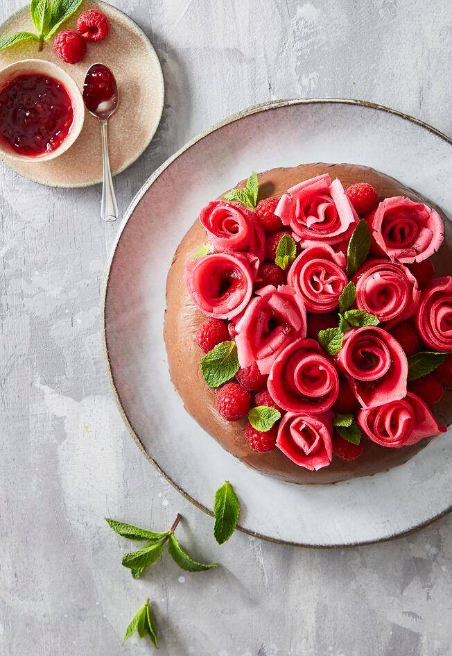 Crêpes en bouquet de roses - Recepten Perfectmix + | Moulinex