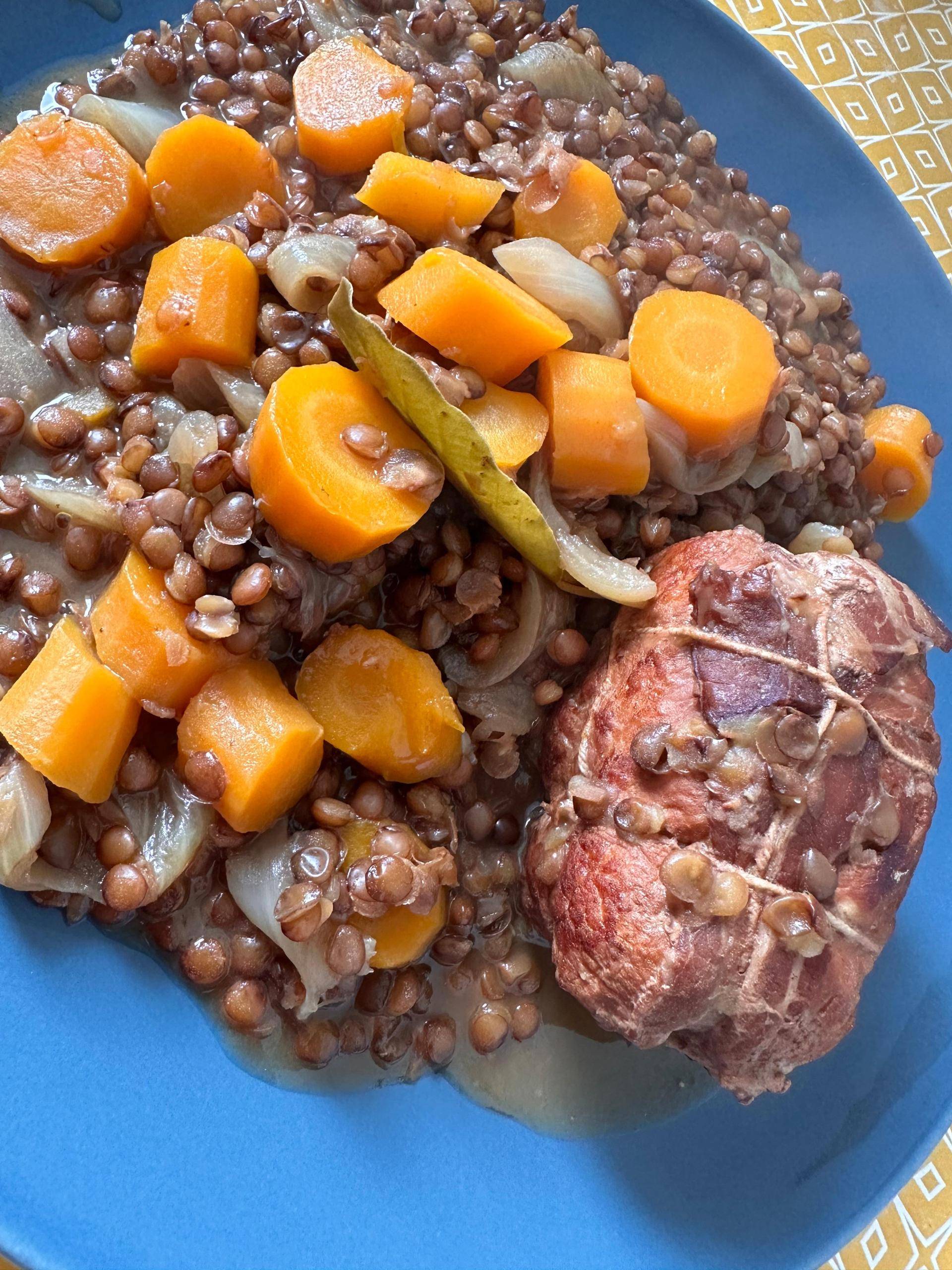 Paupiettes de veau et lentilles vertes - Recepten Cookeo | Moulinex