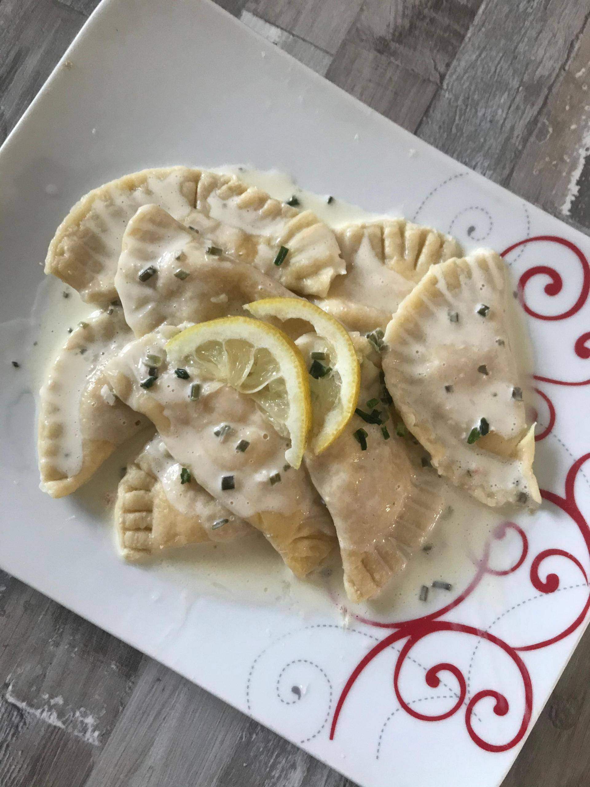 Raviole farci au saumon fumé - Recepten Companion Connect | Moulinex