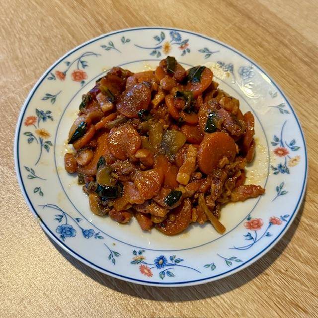 Carottes et champignons aux lardons - Recette Cookeo | Moulinex