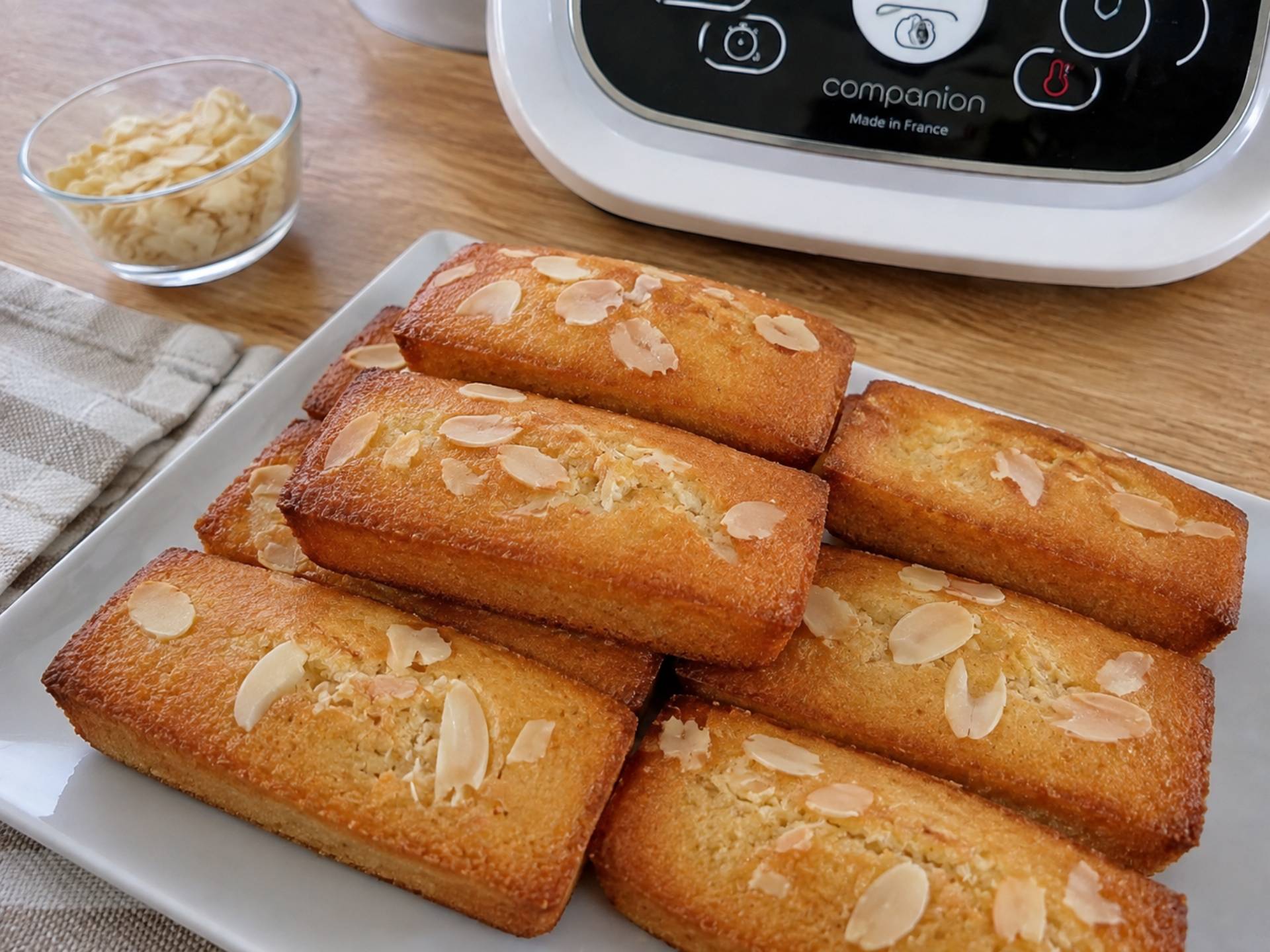 Financièrs légers aux amendes - Recette Companion Connect XL | Moulinex