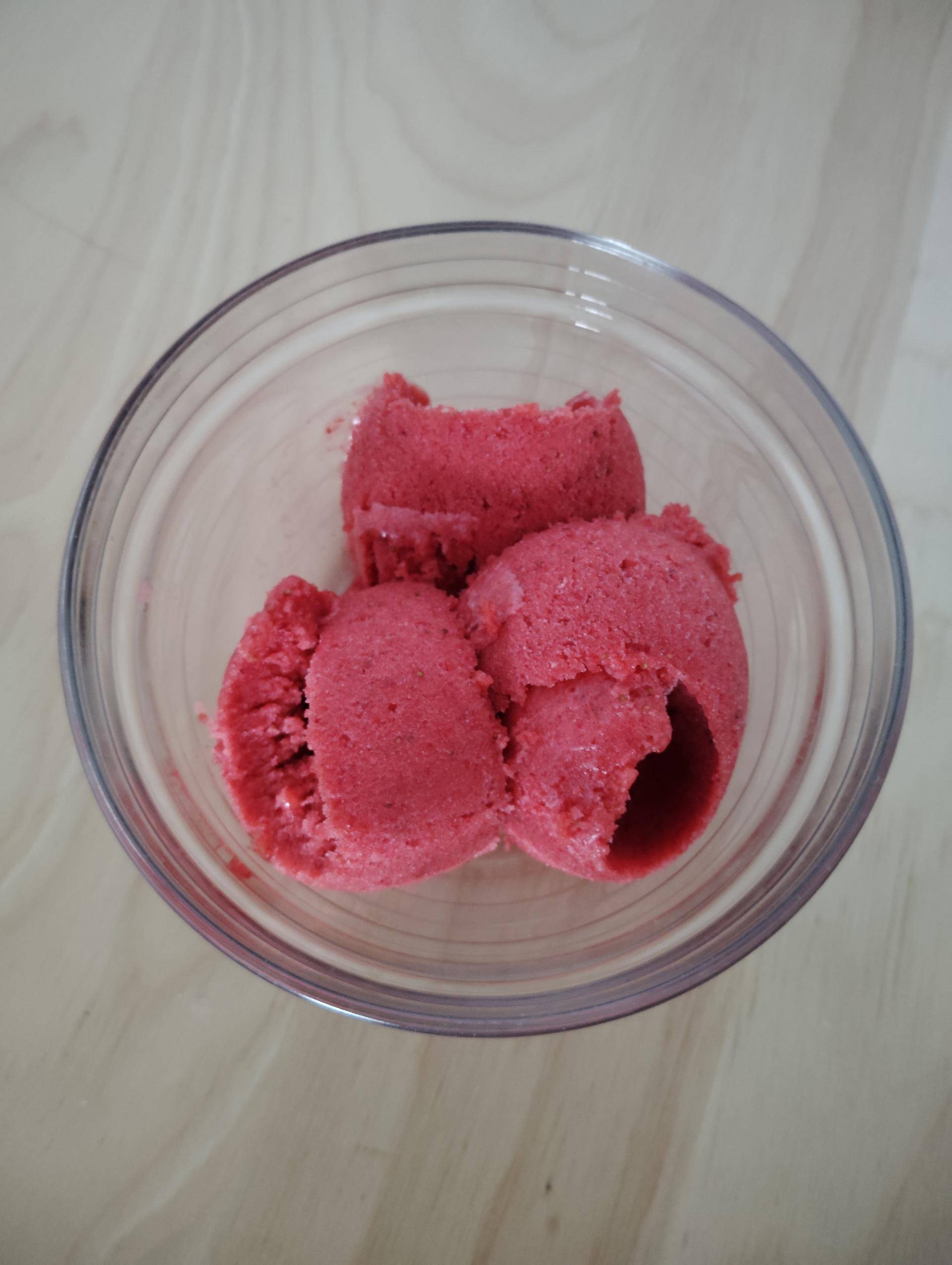 Sorbet fraises - Recepten Companion Connect XL | Moulinex