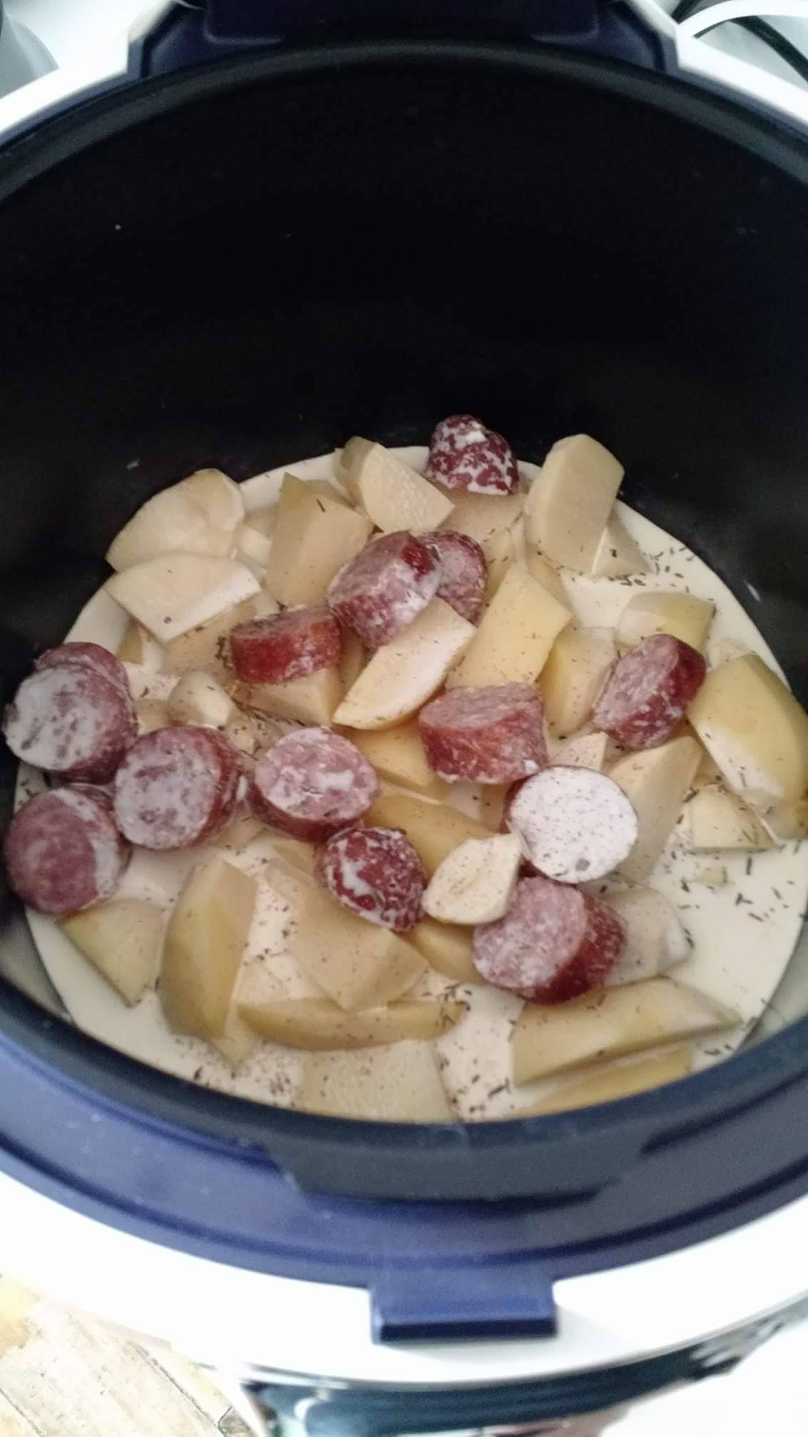 Gratin dauphinois express aux diots - Recepten Cookeo | Moulinex