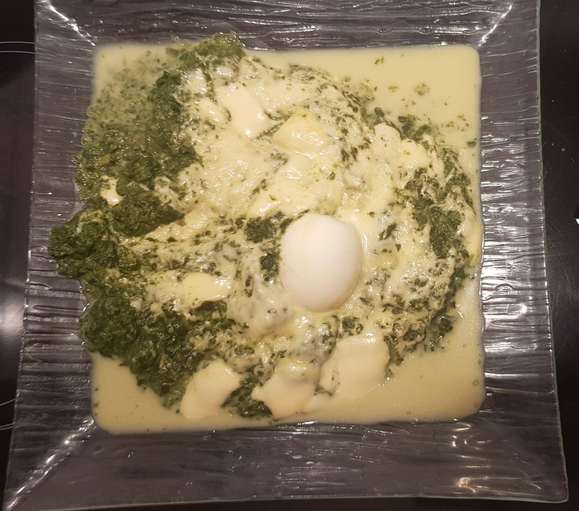 Épinards crème fraîche gruyère et oeuf - Recette Cookeo V3 | Moulinex