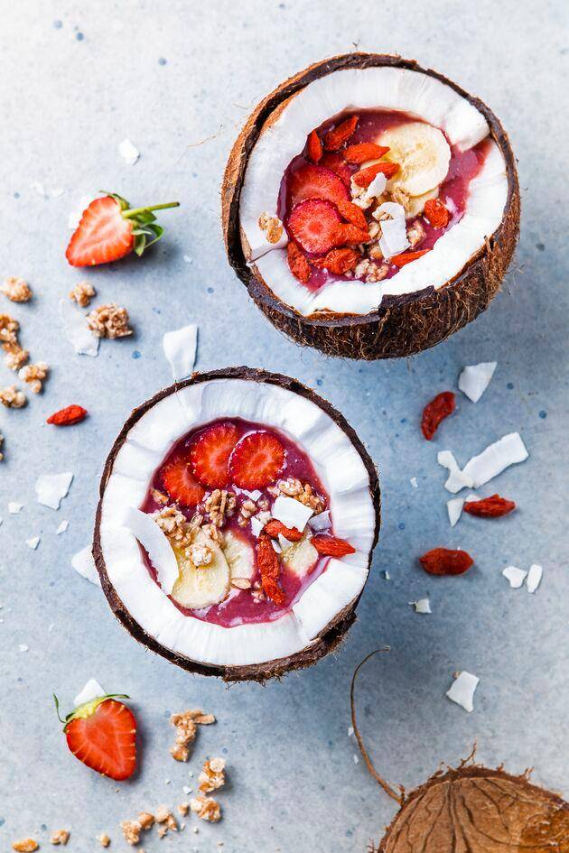 Acai bowl à la noix de coco et baies de goji - Recepten Perfectmix + | Moulinex