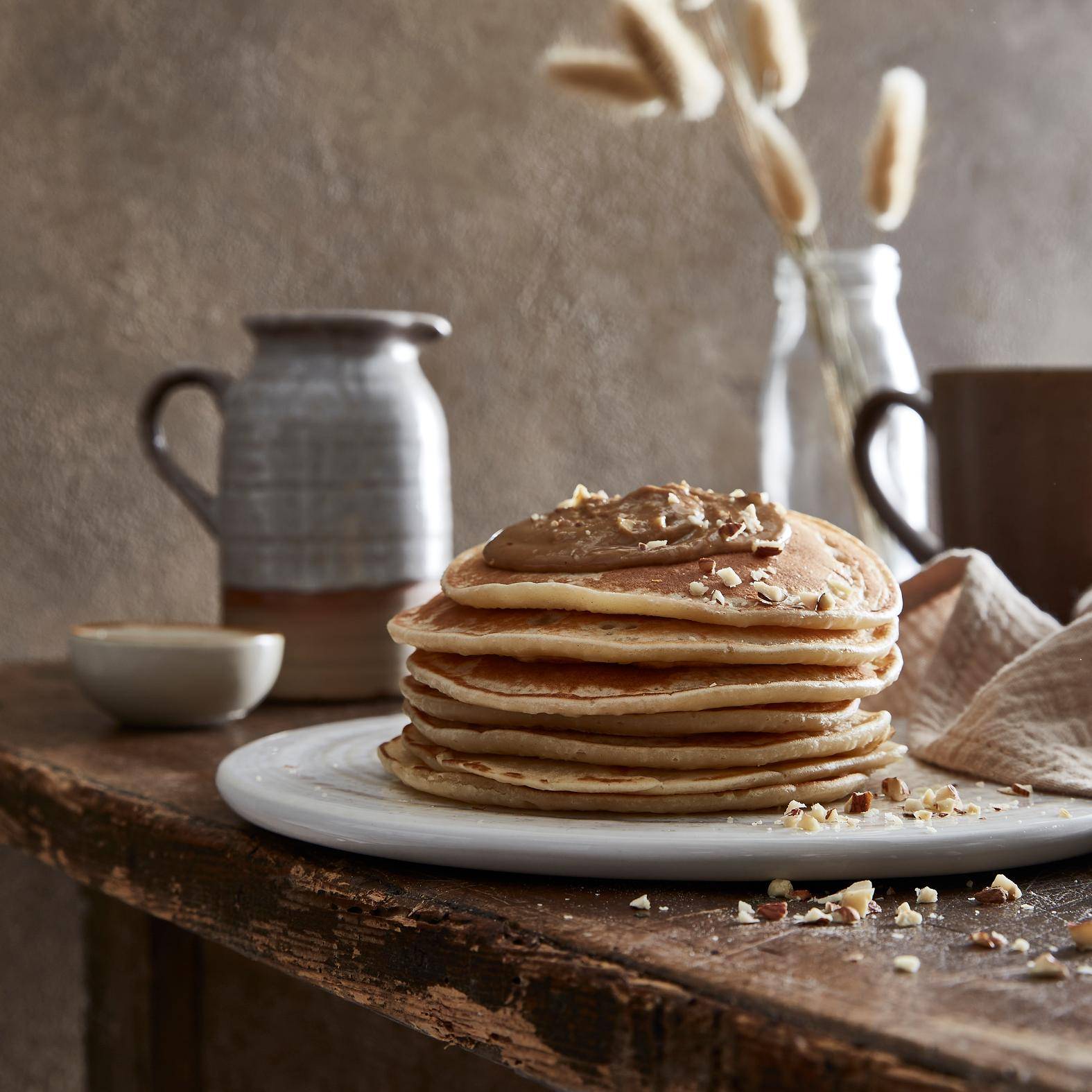 Pancakes sans œufs - Recette Perfectmix + | Moulinex