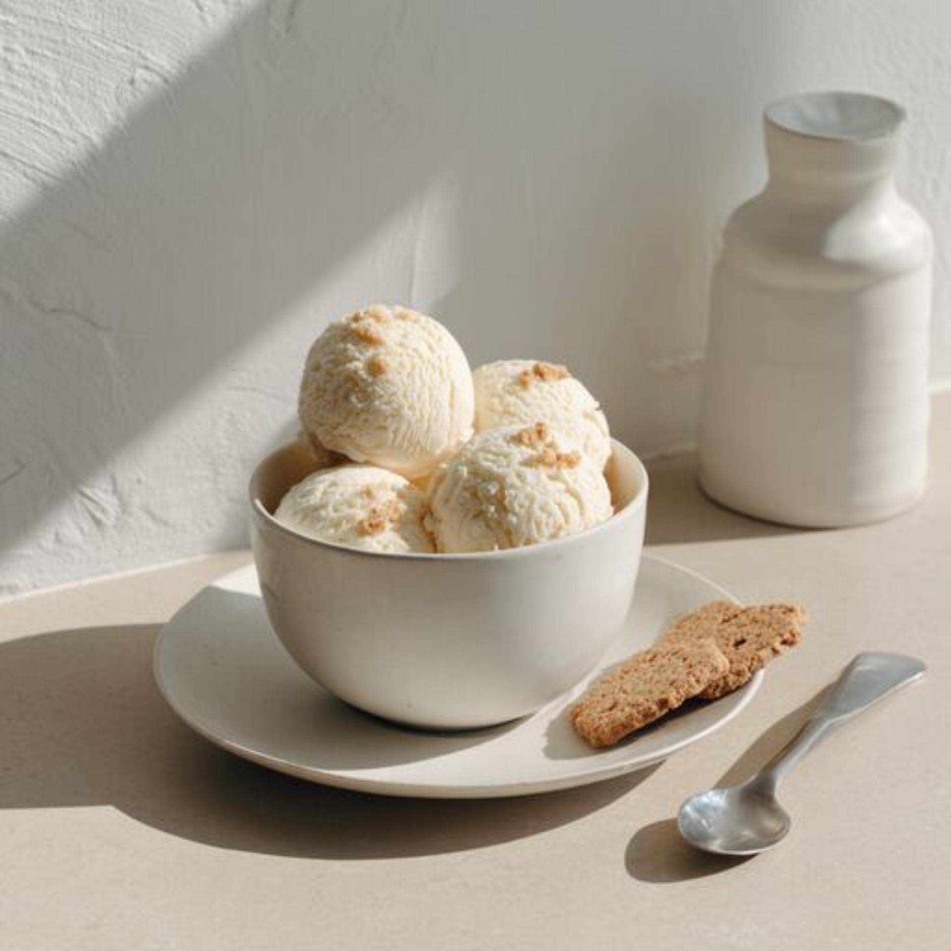 Vanille-ijs met speculoos - Recepten Dolci | Moulinex