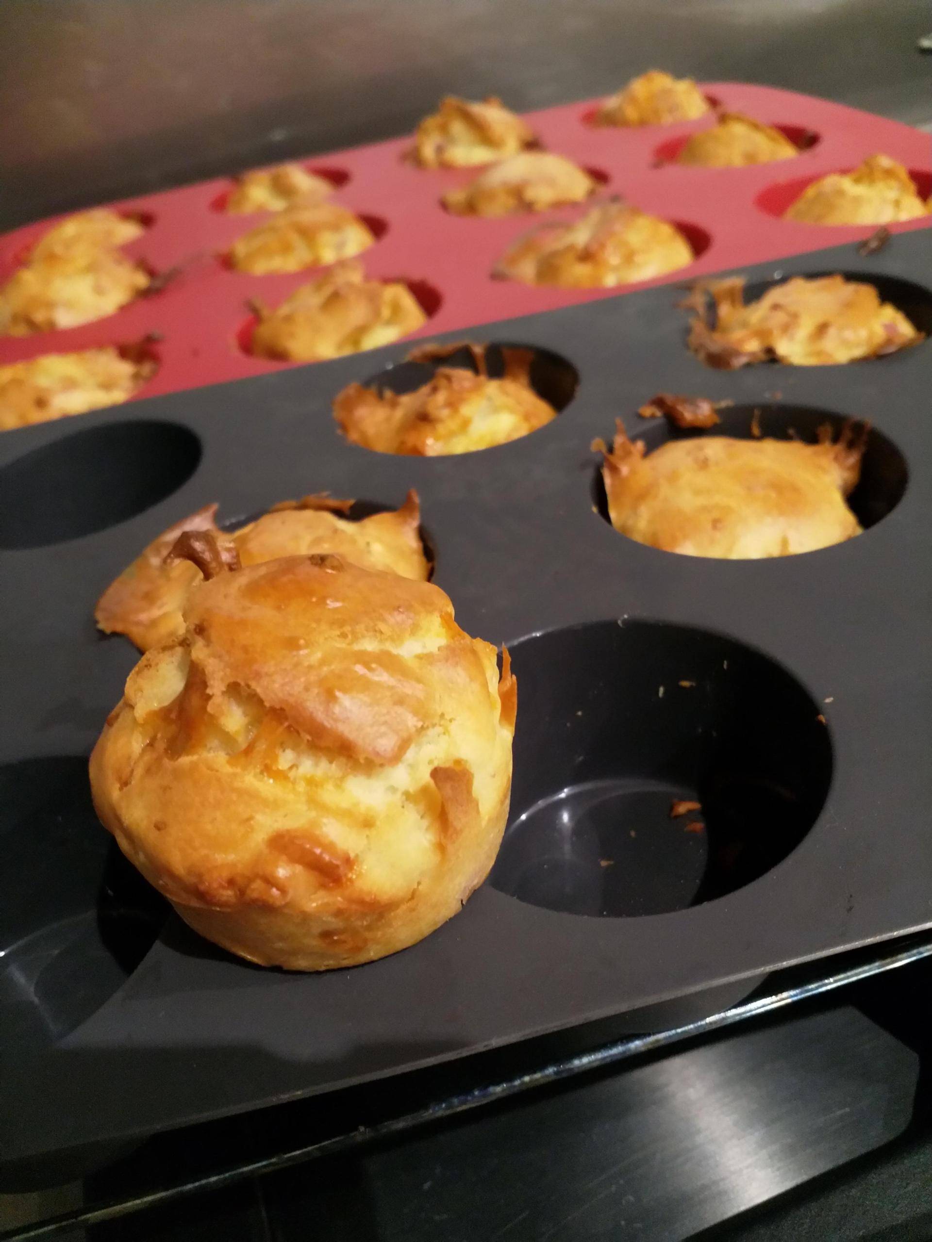 Muffins lardons fromage - Recepten Companion XL | Moulinex