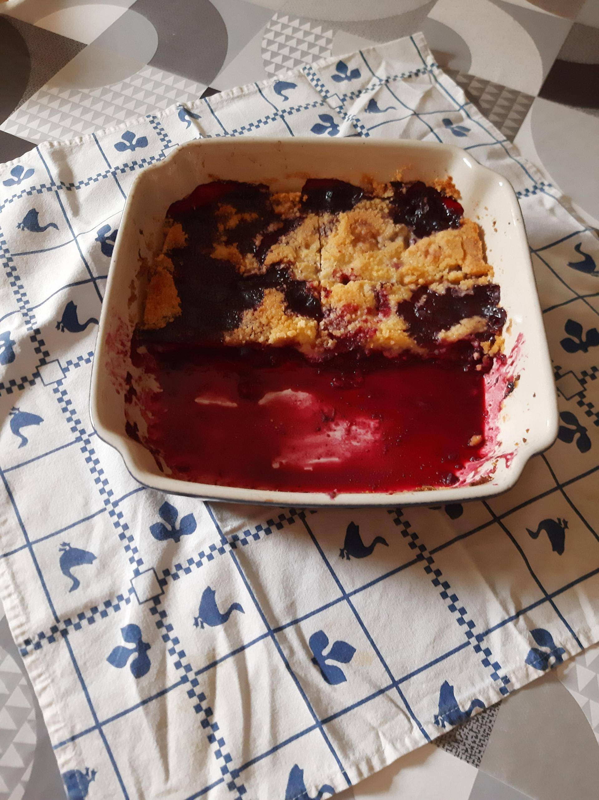 Crumble aux fruits rouges - Recepten Companion Connect XL | Moulinex