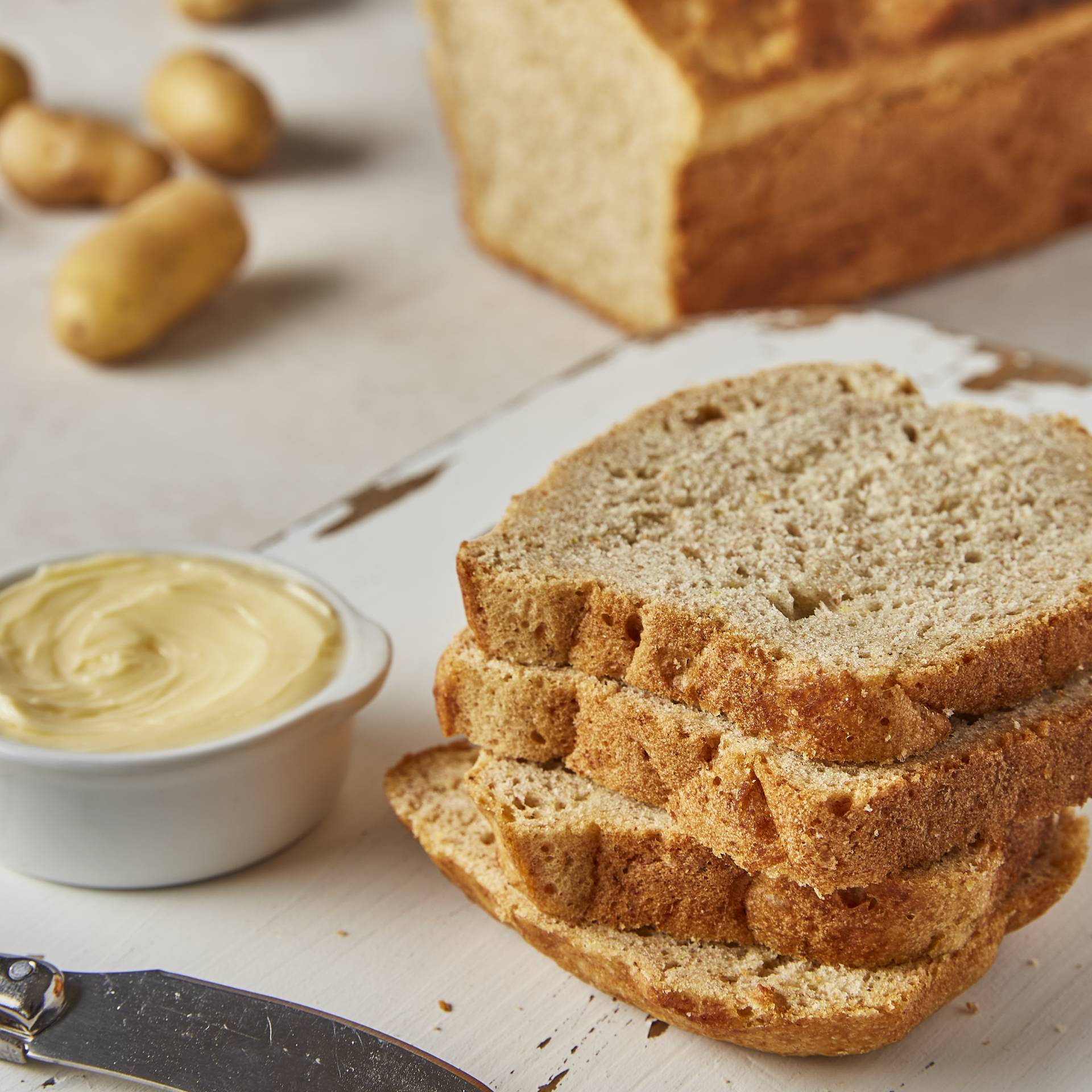 Pain de pommes de terre à la farine d’épeautre - Recette Companion Connect XL | Moulinex