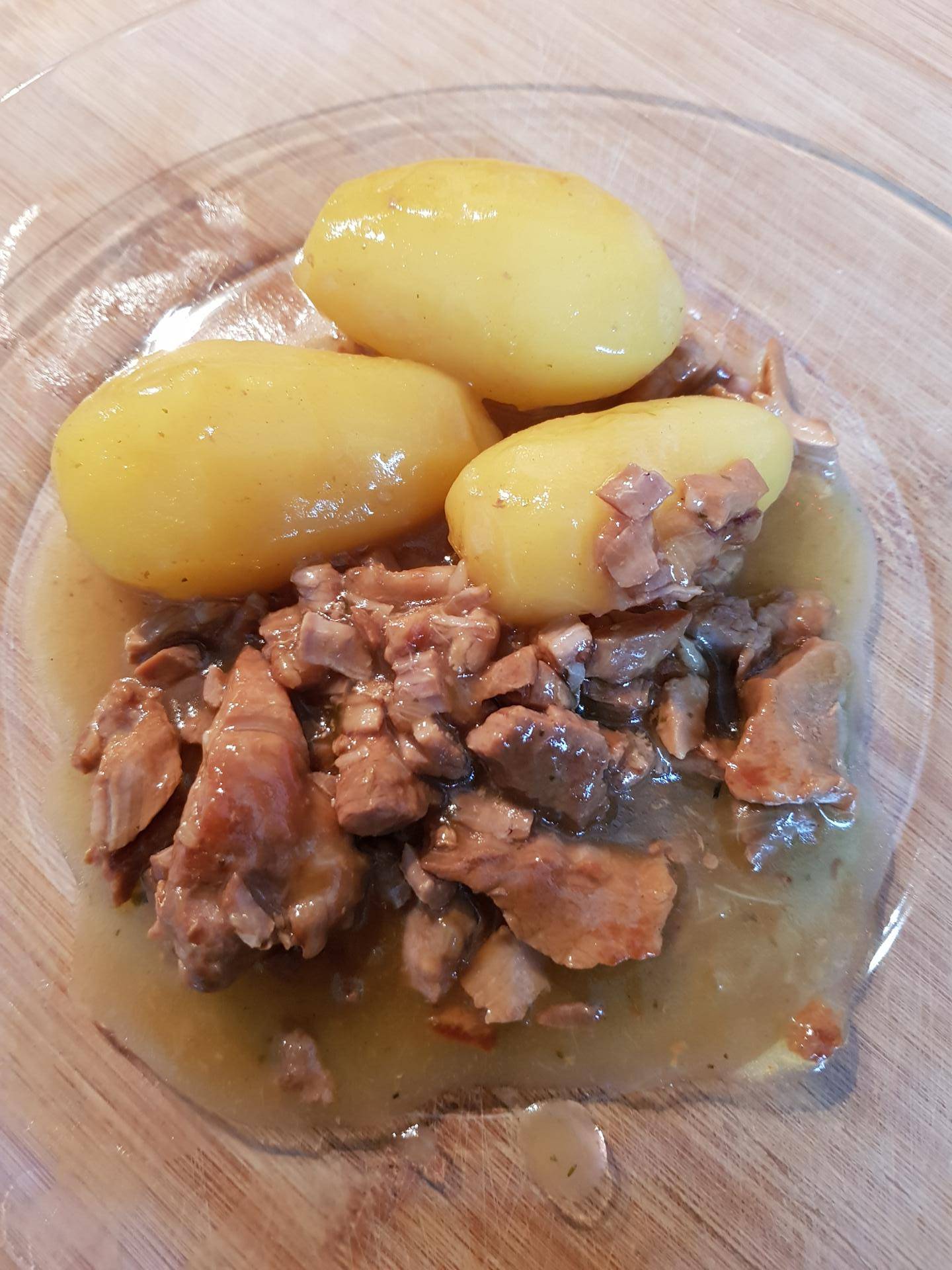 Filet mignon au cidre et ses pommes de terre - Recepten Cookeo | Moulinex