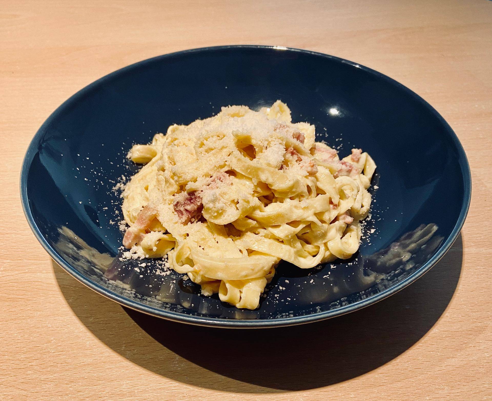 Tagliatelles fraîches à la Carbonara - Recette Cookeo | Moulinex