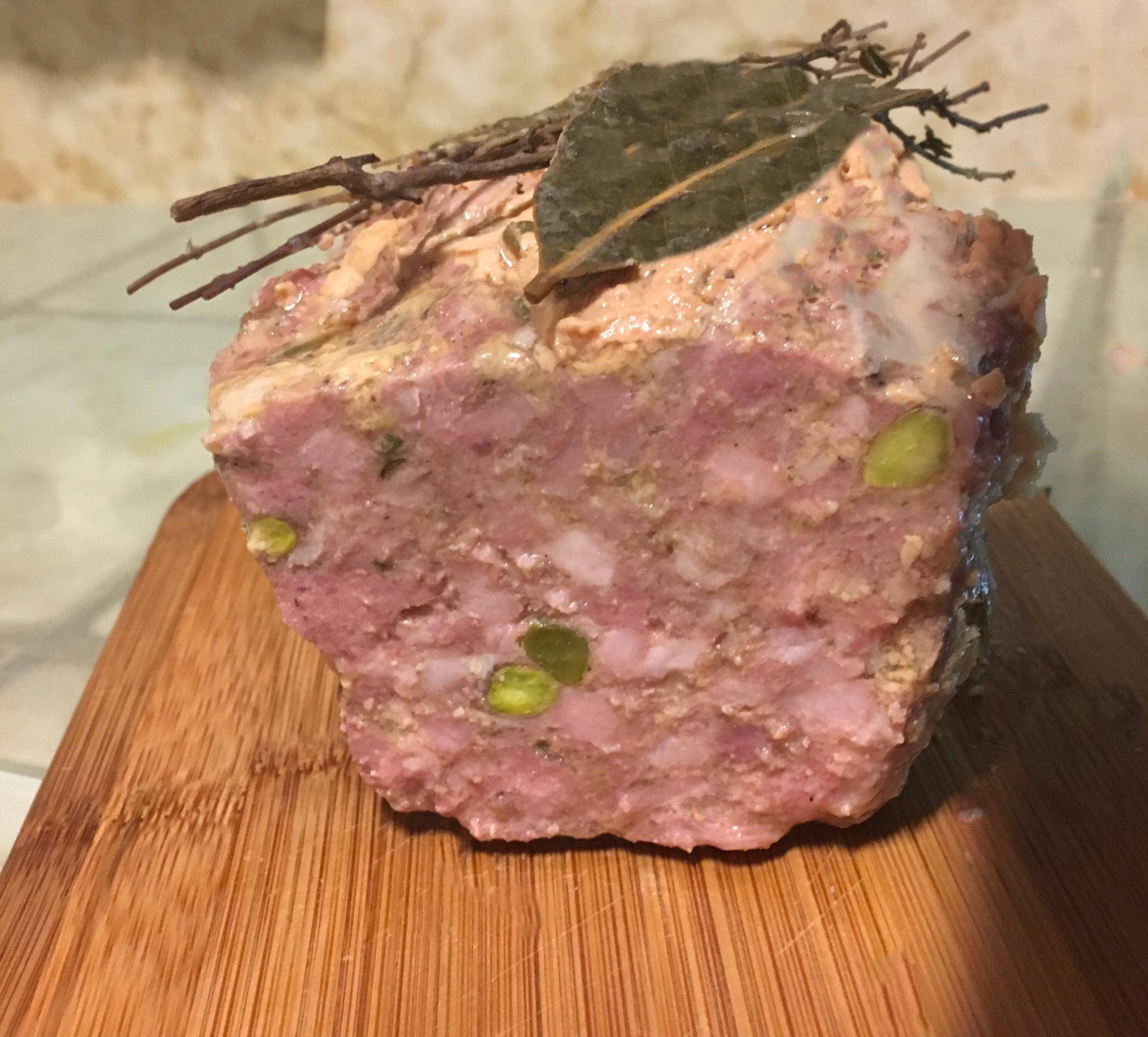 Terrine de pâté aux pistaches - Recette Cookeo | Moulinex