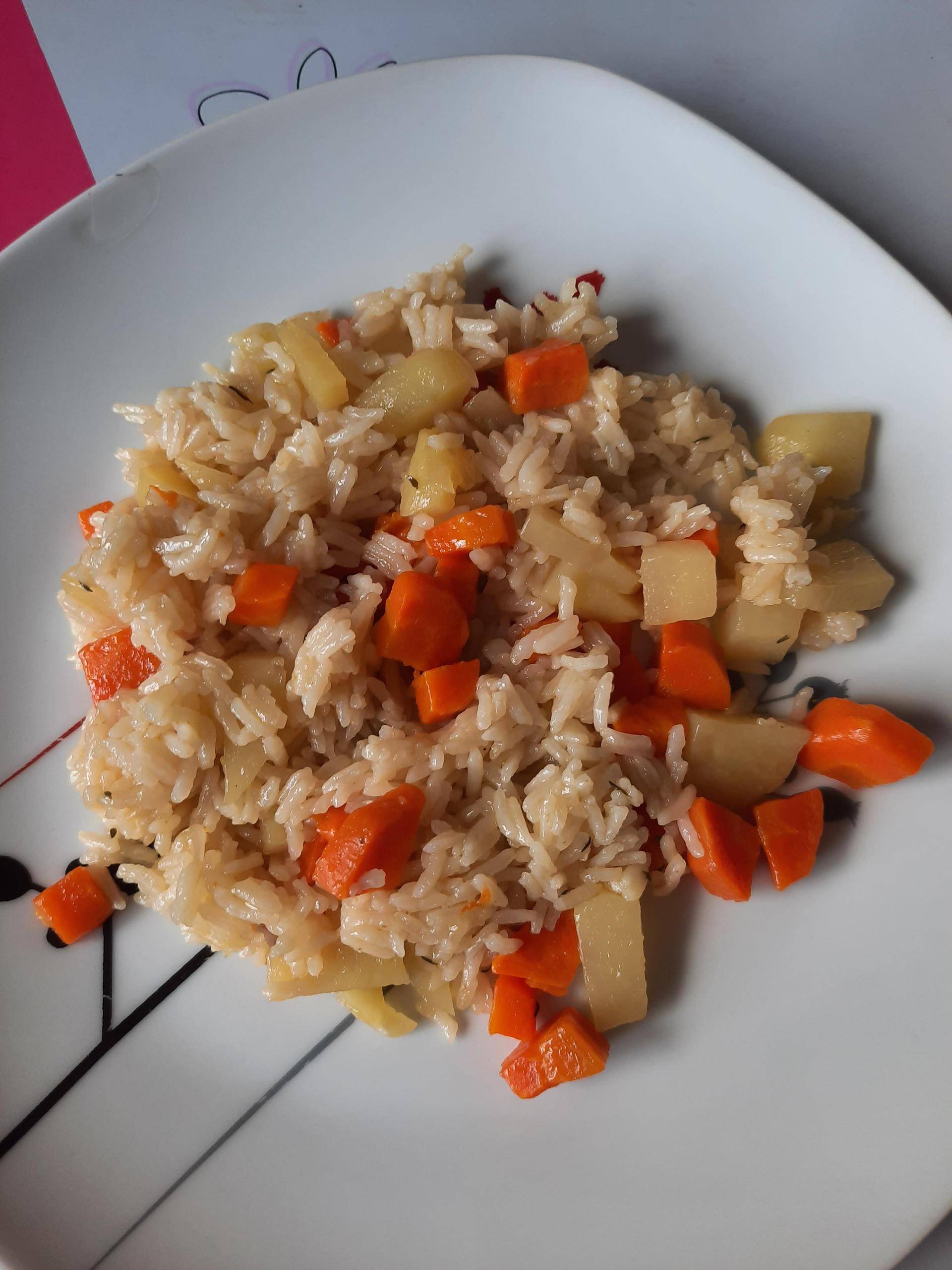 Riz pomme de terre carotte - Recepten Cookeo V3 | Moulinex